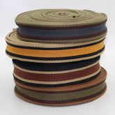 5 meters 30mm Old College Striped Webbing #RUB1989 - ACCESSOIRES LEDUC BV