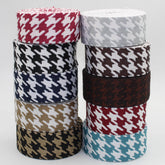 5 Meters Webbing with houndstooth Pattern 38mm #RUB3509 - ACCESSOIRES LEDUC BV
