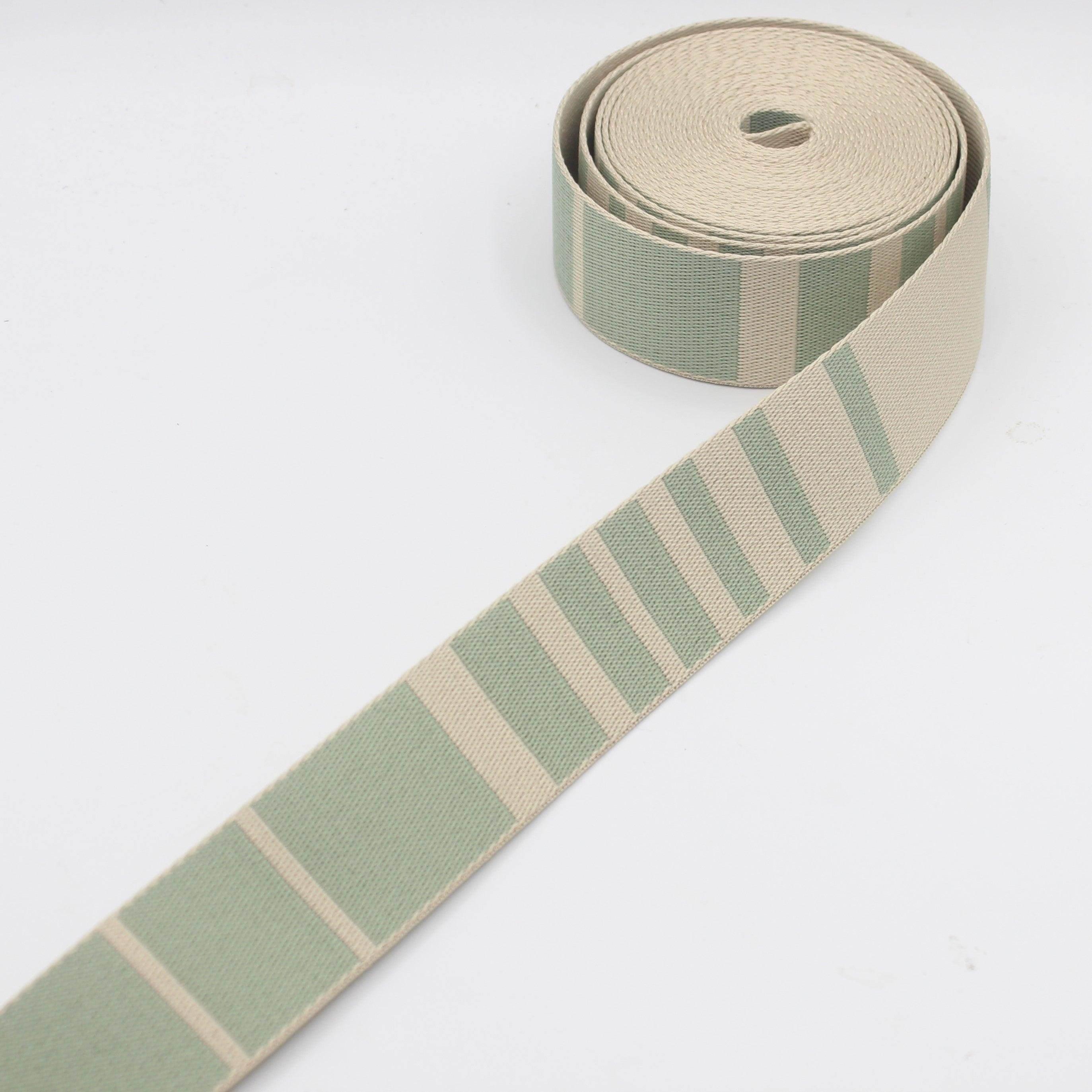 Vertical Stripes Webbing 40mm #RUB3528 - ACCESSOIRES LEDUC BV