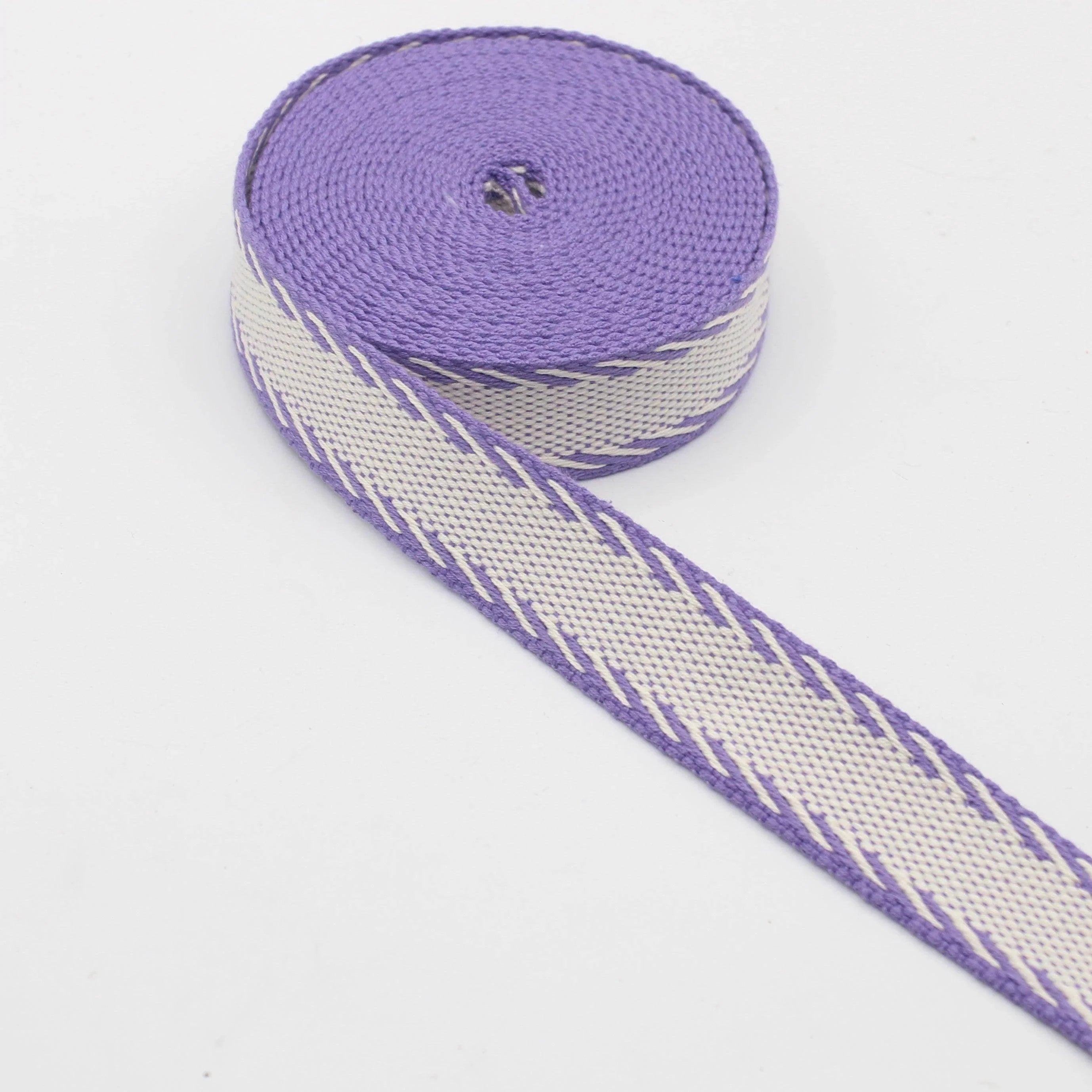 Diagonals Bicolor Webbing 30mm #RUB3541 - ACCESSOIRES LEDUC BV