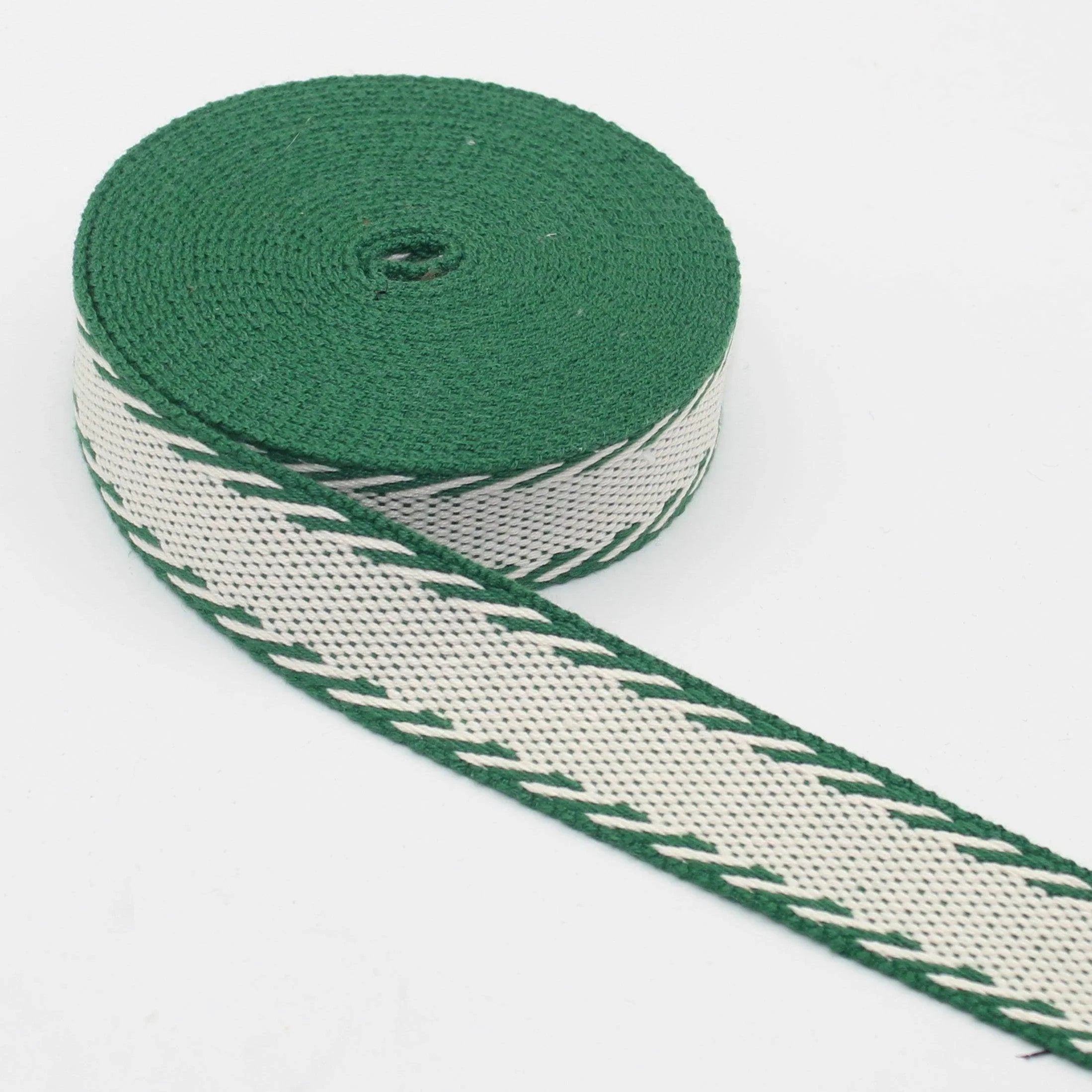 Diagonals Bicolor Webbing 30mm #RUB3541 - ACCESSOIRES LEDUC BV