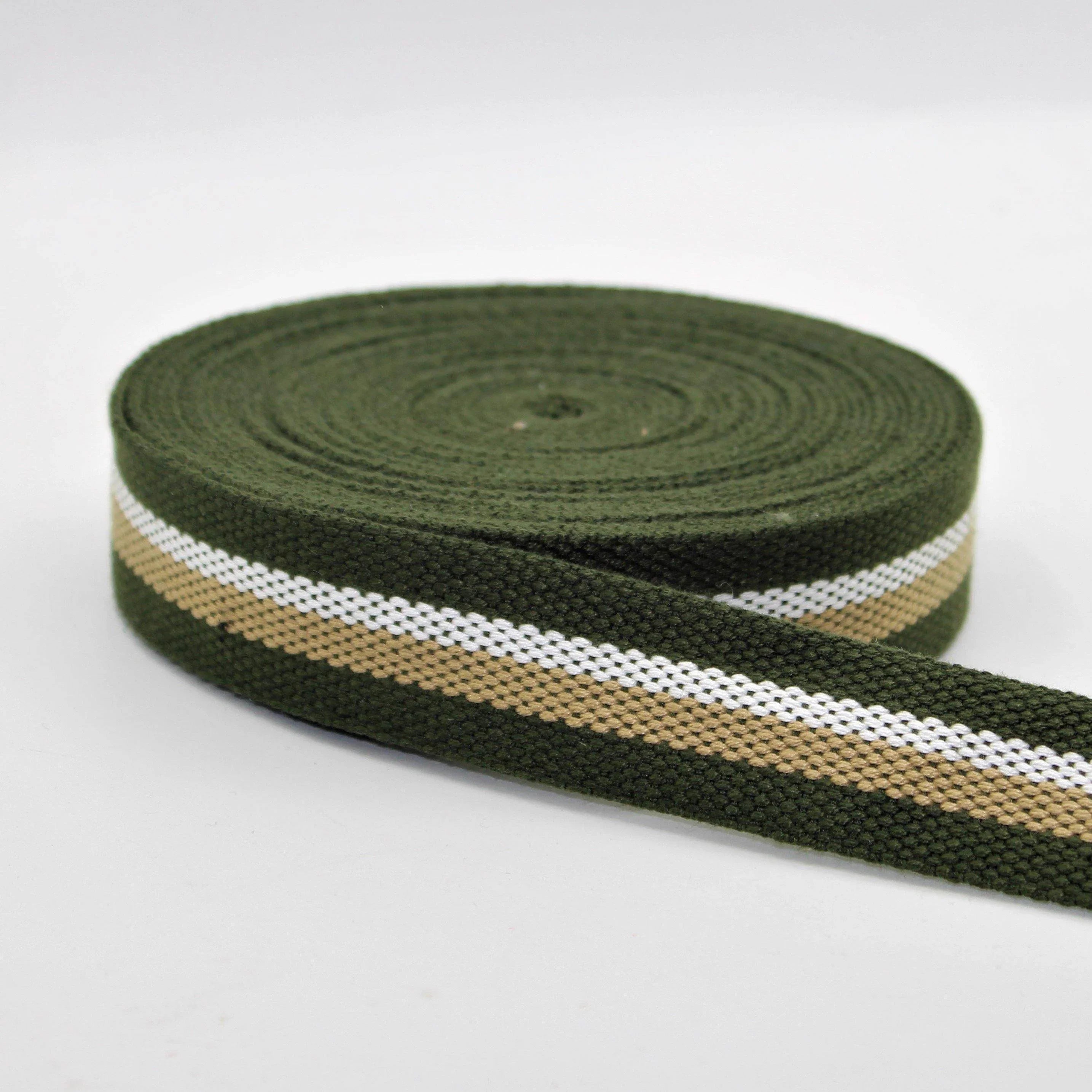 5 Meters 30mm Striped Webbing #RUB1964 - ACCESSOIRES LEDUC BV