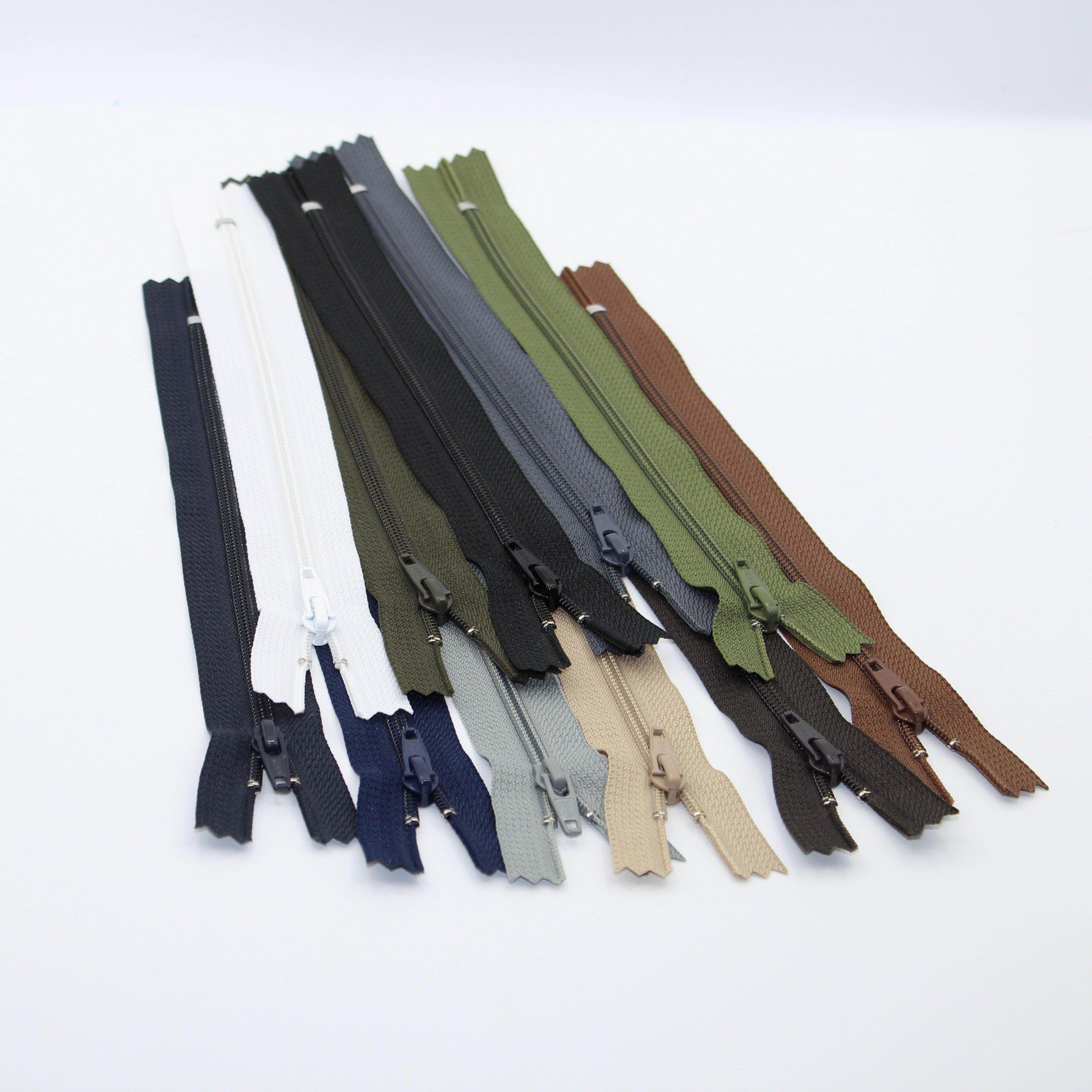 YKK - 20cm Nylon Zipper Size 4.5 for Trousers **Extra Strong** - ACCESSOIRES LEDUC BV