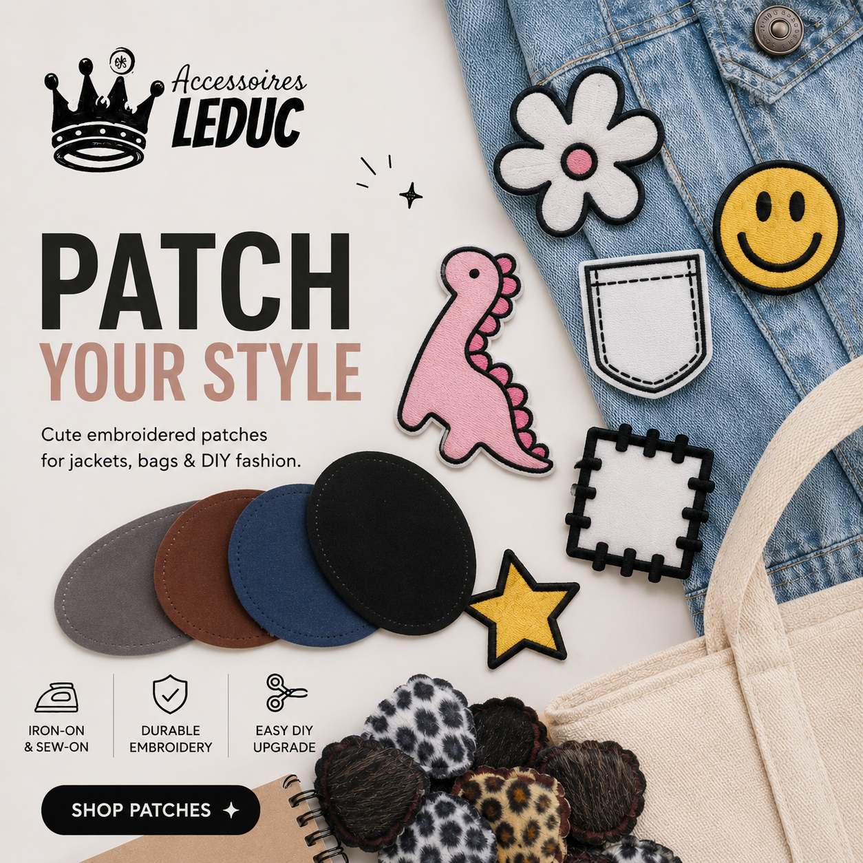 Patches - ACCESSOIRES LEDUC BV