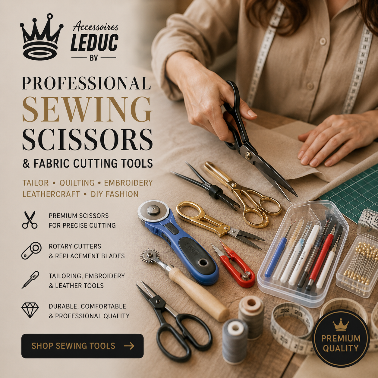 SCISSORS - ACCESSOIRES LEDUC BV