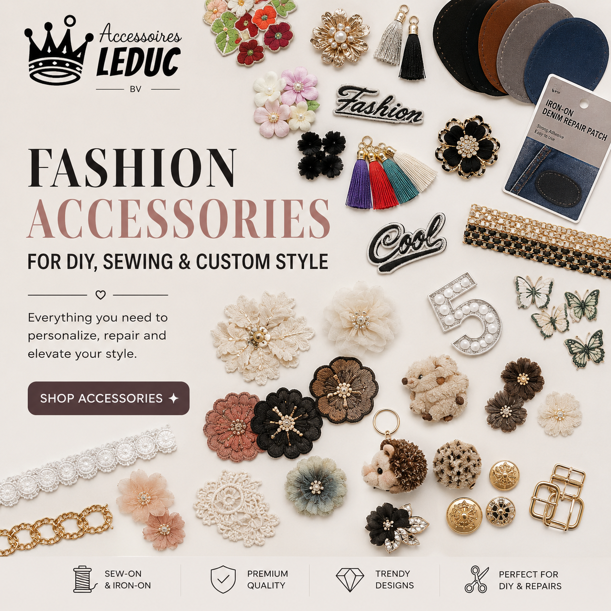 APPLICATIONS - ACCESSOIRES LEDUC BV