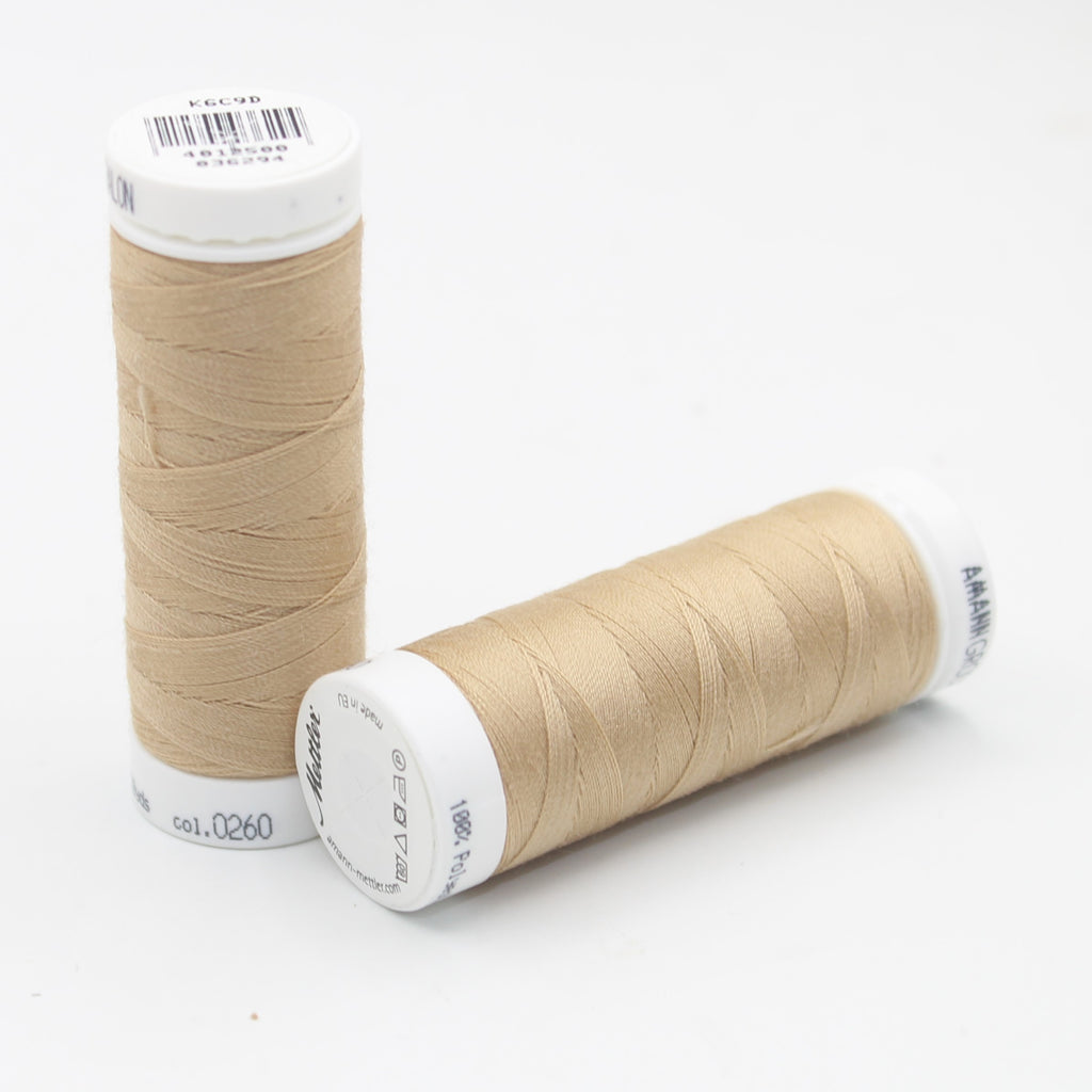 Mettler Seralon Garn 200 m – 100 % Polyester – Ökotex – hergestellt in Europa