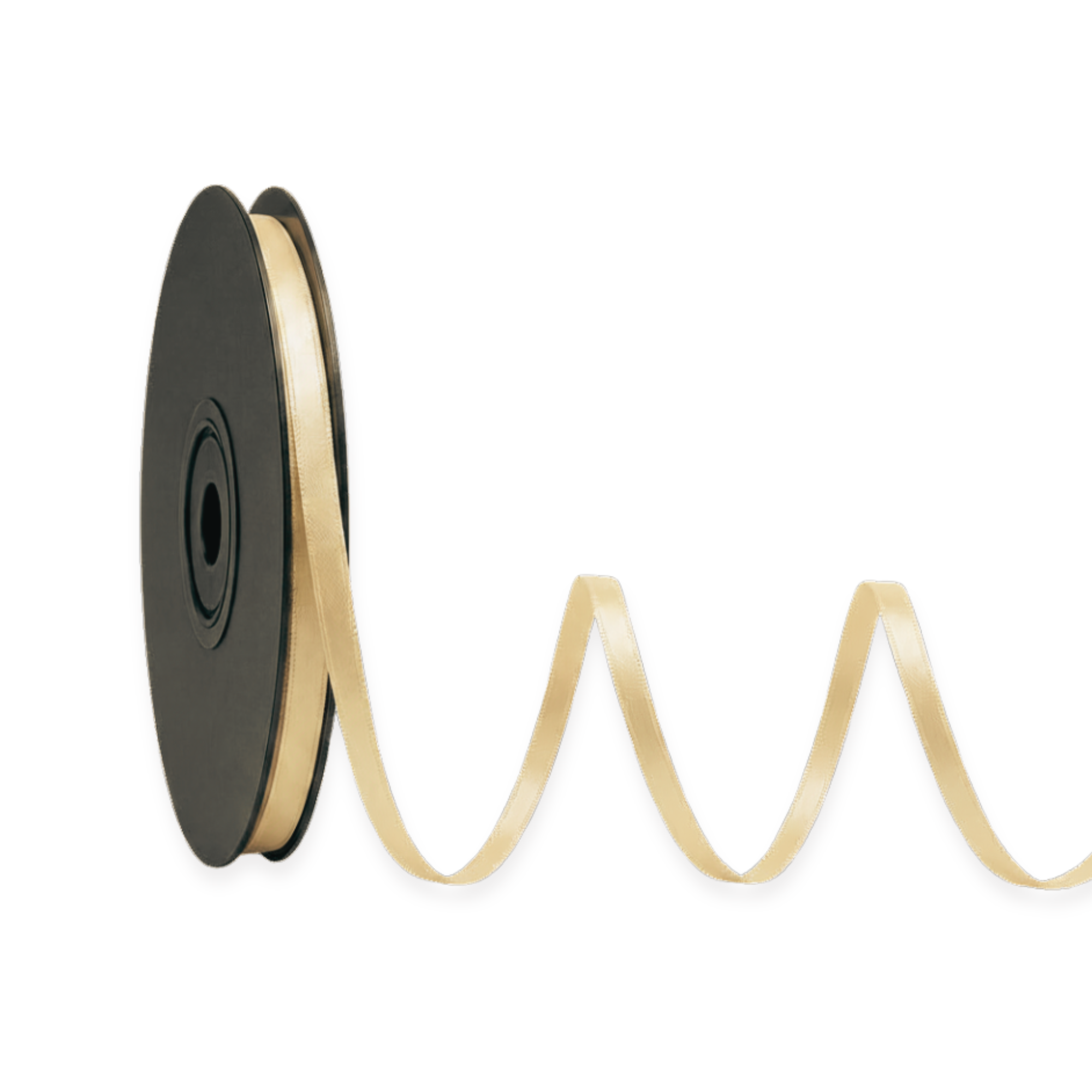 Deluxe dubbelzijdige satijnen lintrol 25 m | breedtes 3–63 mm