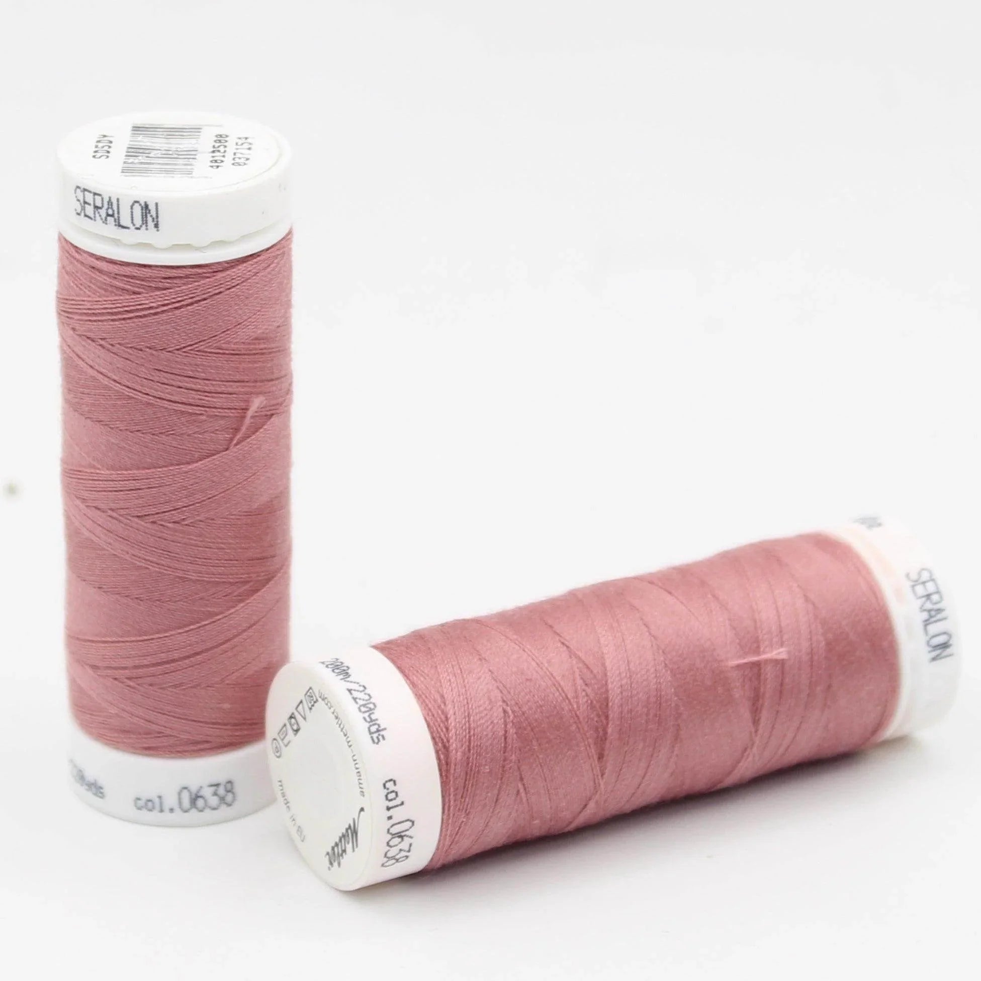 Amann Mettler Seralon Yarn 200mt - 100% Polyester - Oekotex - Made in Europe - ACCESSOIRES LEDUC BV