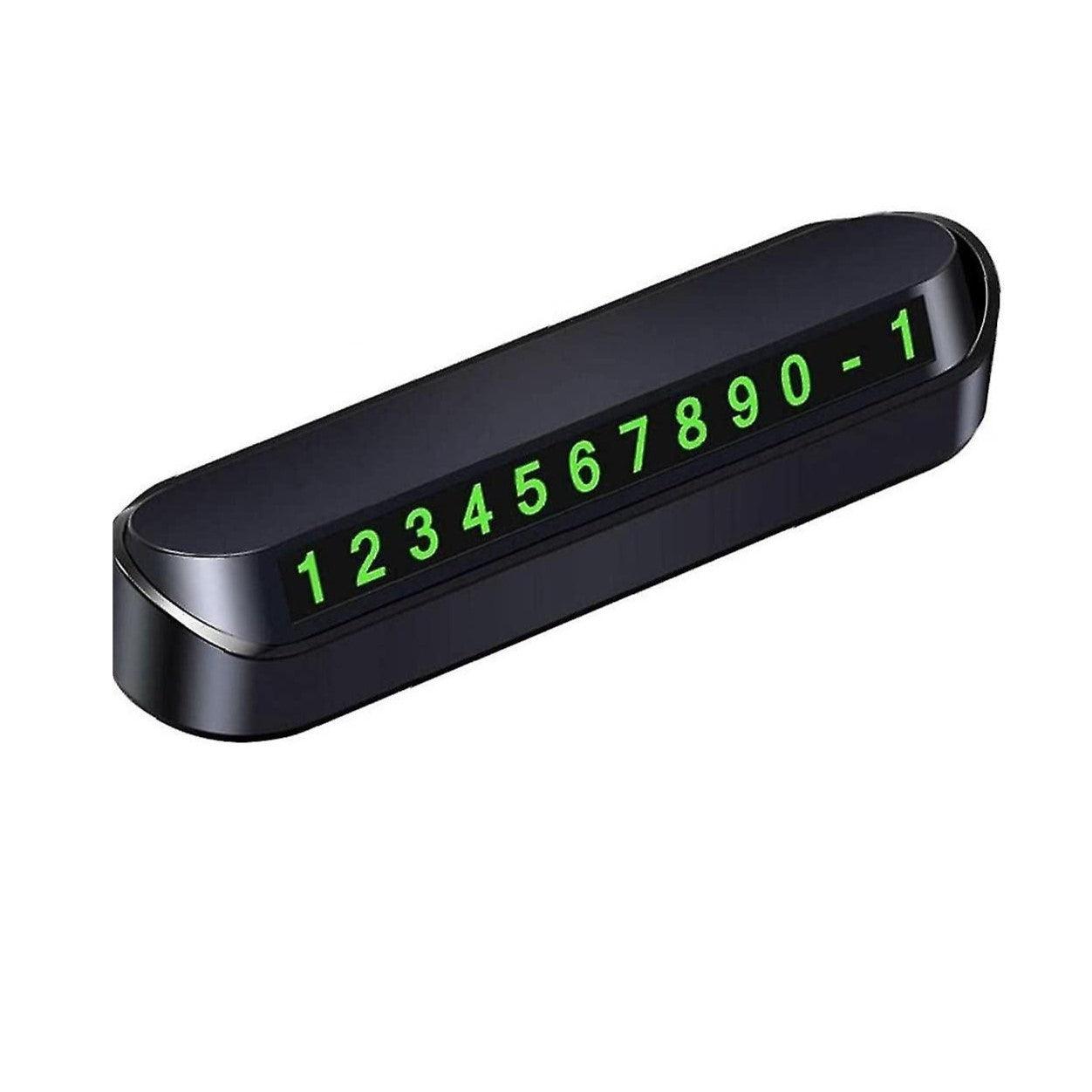 Car Phone Number Display - Magnetic / Phosphorescent