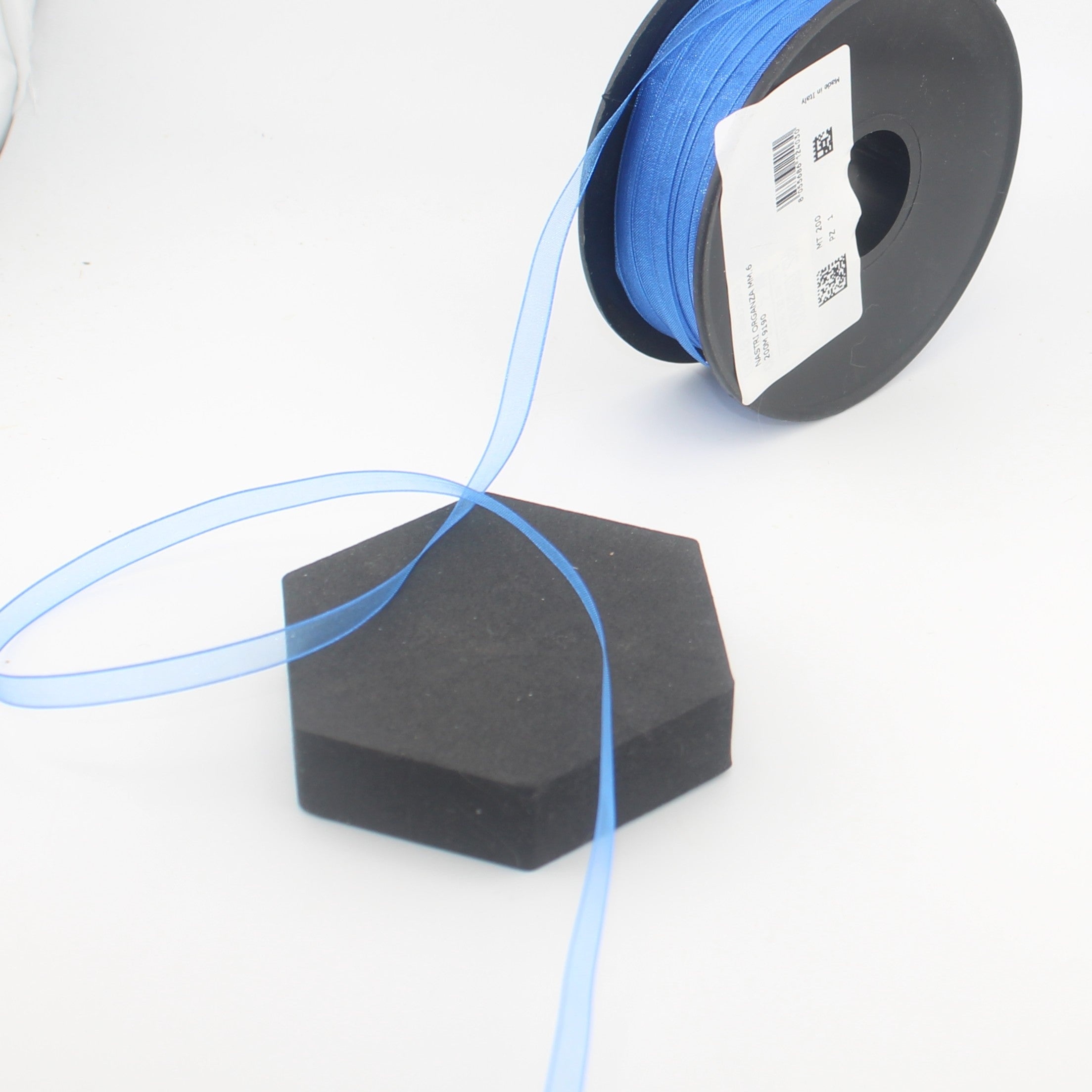 10 meters Organza Ribbon Made in Italy available in different sizes and colours 100% Polyamide