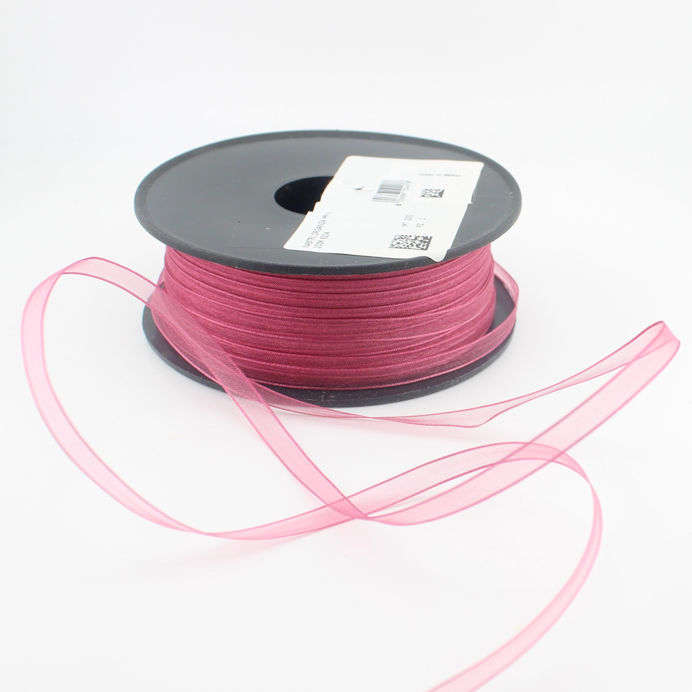 10 meters Organza Ribbon Made in Italy available in different sizes and colours 100% Polyamide
