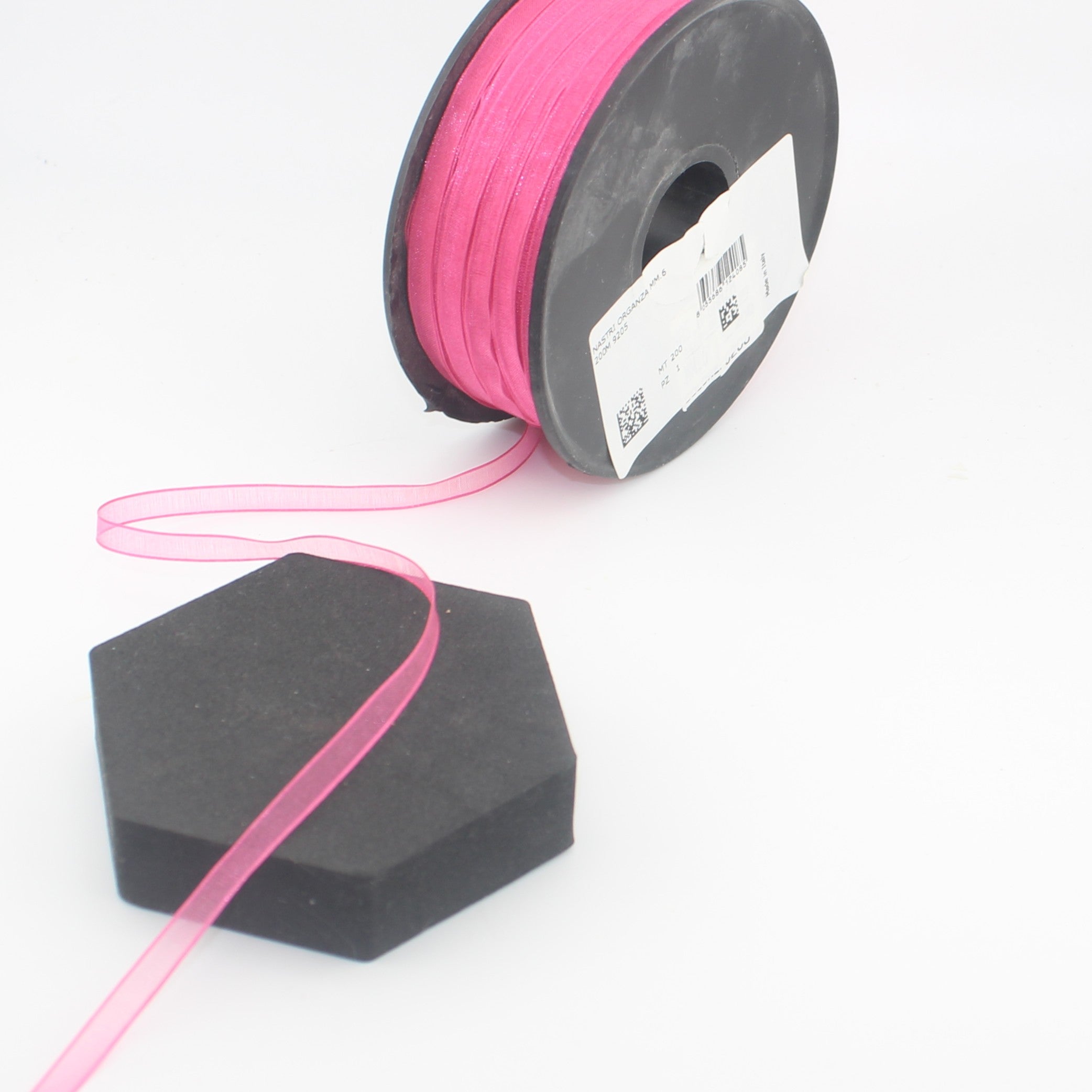 10 meters Organza Ribbon Made in Italy available in different sizes and colours 100% Polyamide