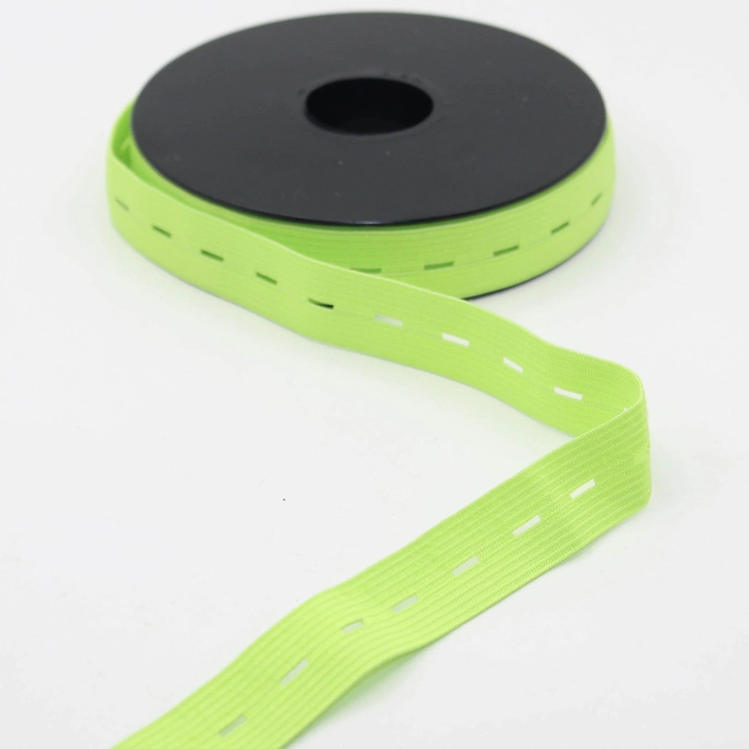 10 meters Coloured Buttonhole Elastic 20mm #ELA3611 - ACCESSOIRES LEDUC BV