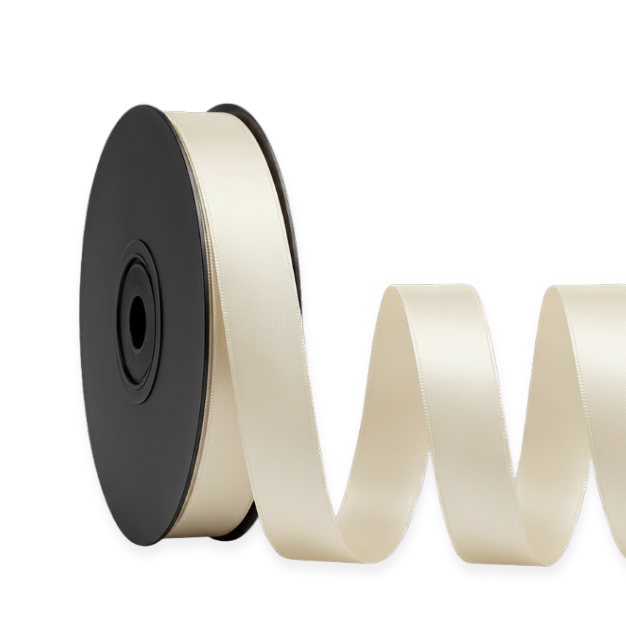 Deluxe Double-Sided Satin Ribbon Roll 25 m | Widths 3–63 mm