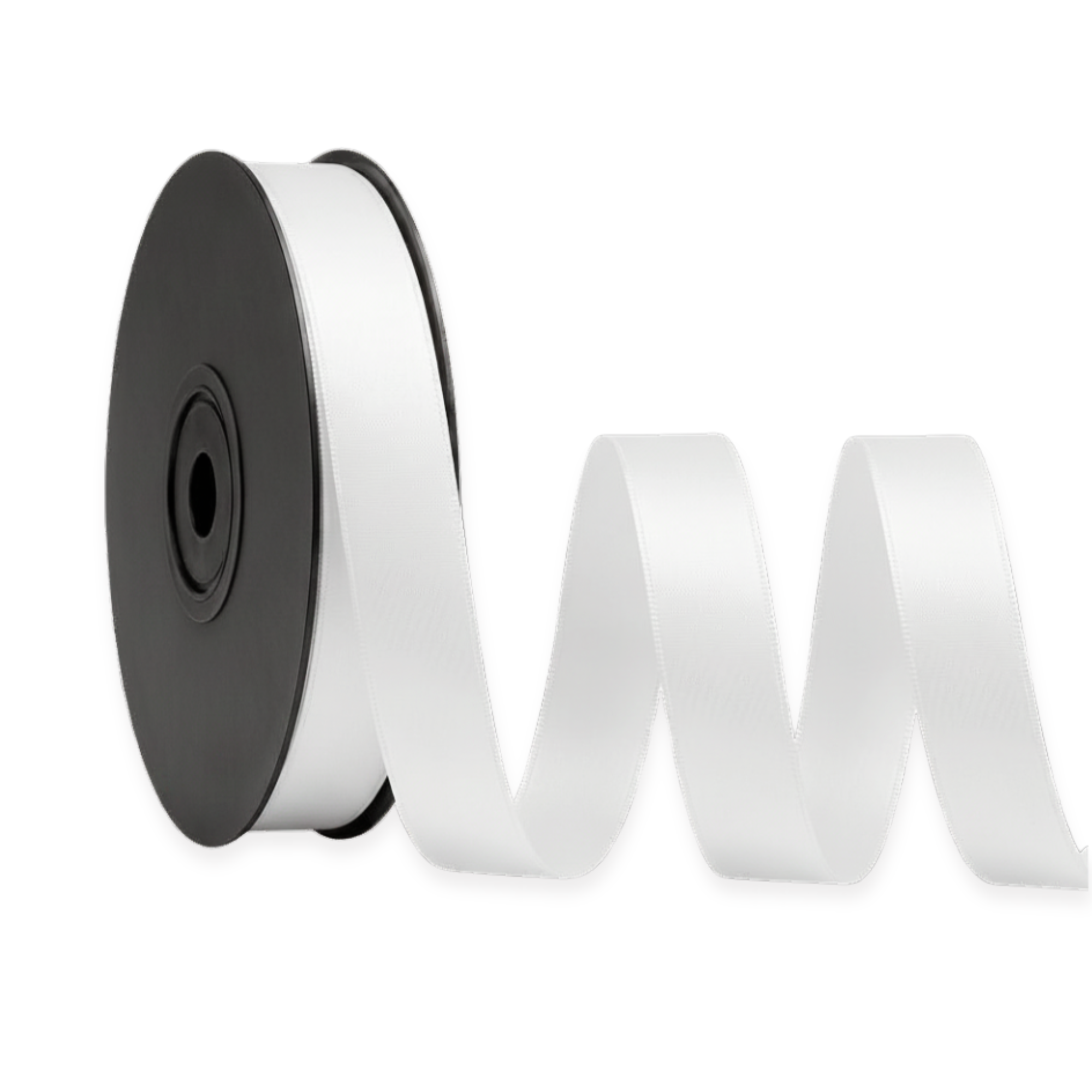 Deluxe Double-Sided Satin Ribbon Roll 25 m | Widths 3–63 mm