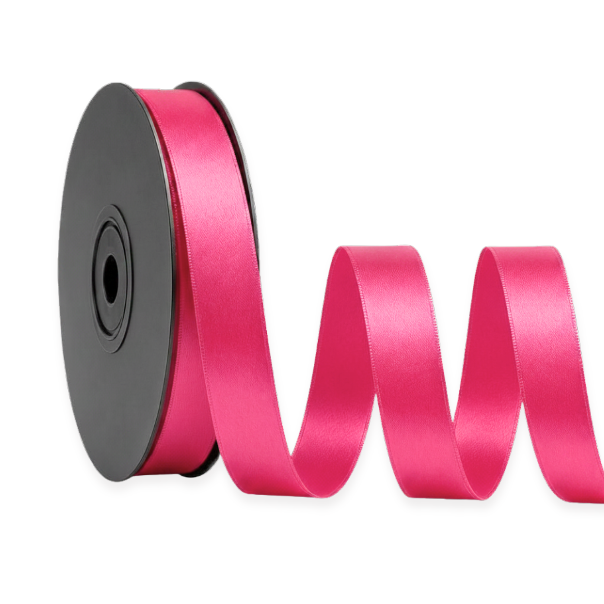 Deluxe Double-Sided Satin Ribbon Roll 25 m | Widths 3–63 mm