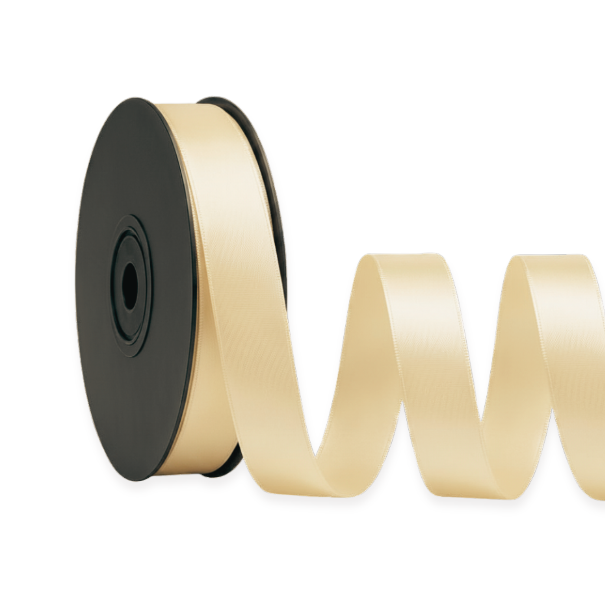 Deluxe dubbelzijdige satijnen lintrol 25 m | breedtes 3–63 mm