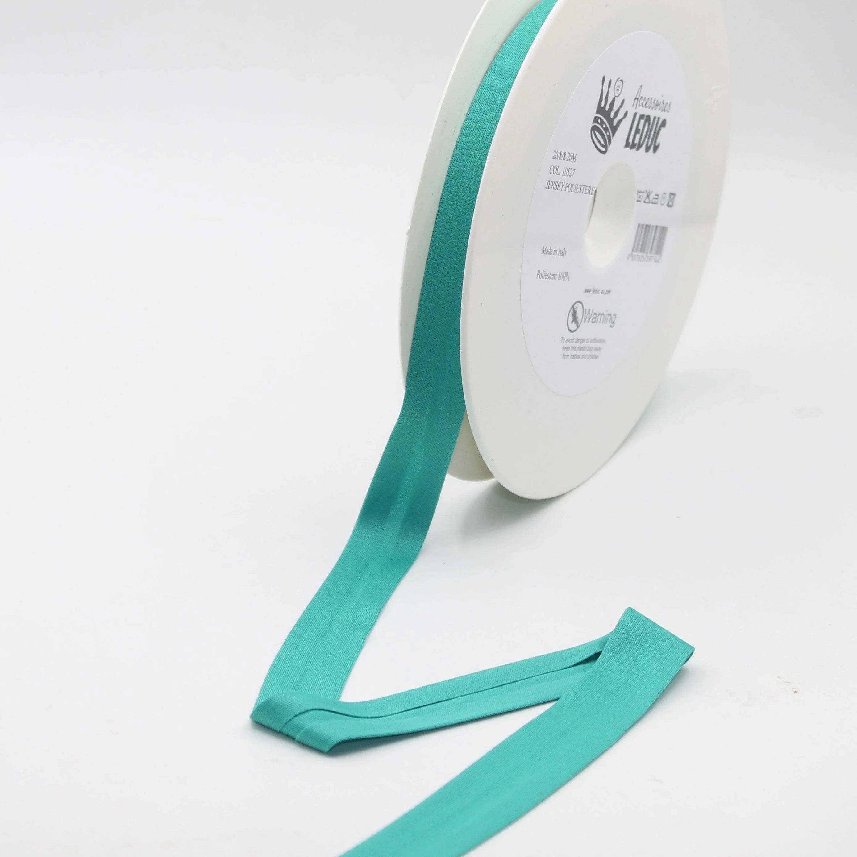 20 meters 20mm (20+8+8) Jersey Polyester Bias Binding 100% Polyester - ACCESSOIRES LEDUC BV