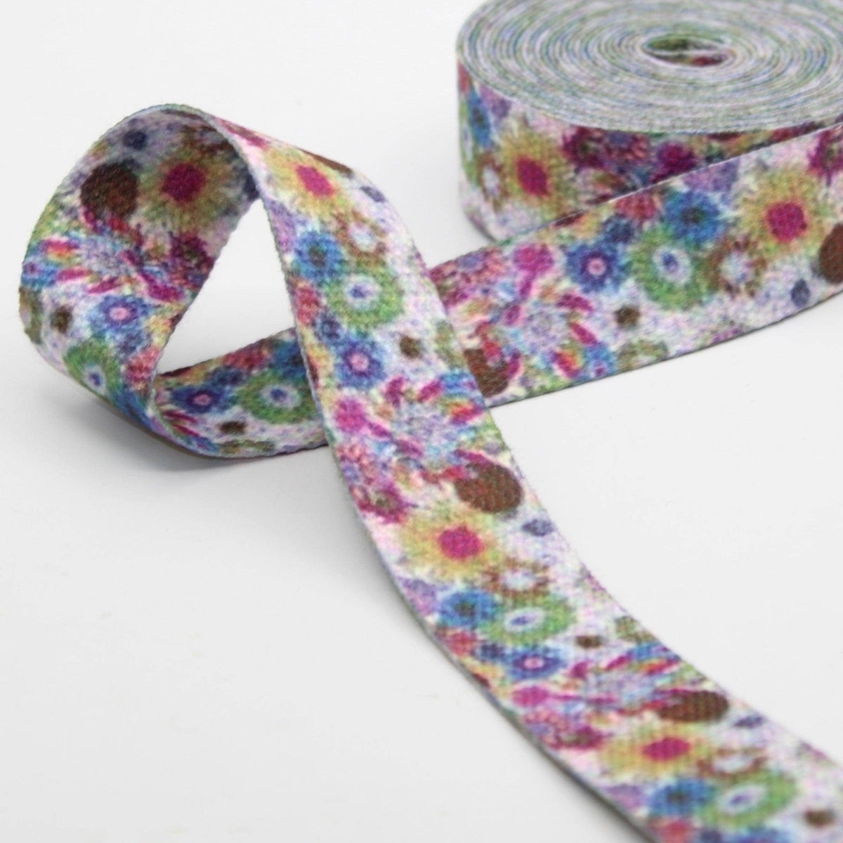 30mm Fancy Printed Cotton Webbing 5mt/10mt #RUB3520