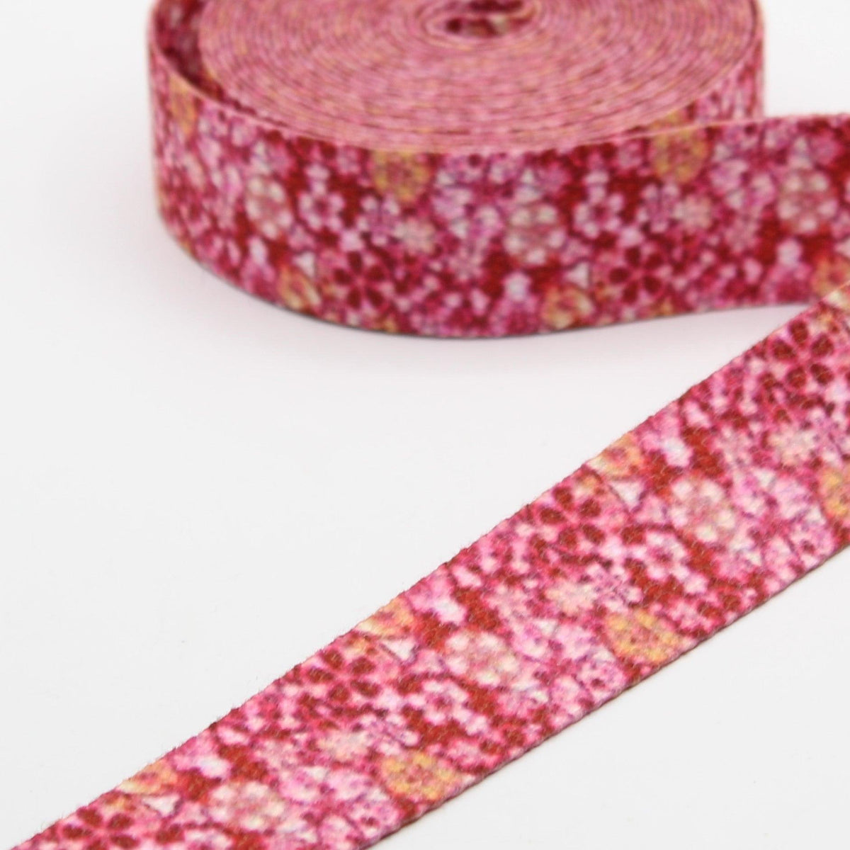 30mm Fancy Printed Cotton Webbing 5mt/10mt #RUB3520 - ACCESSOIRES LEDUC BV