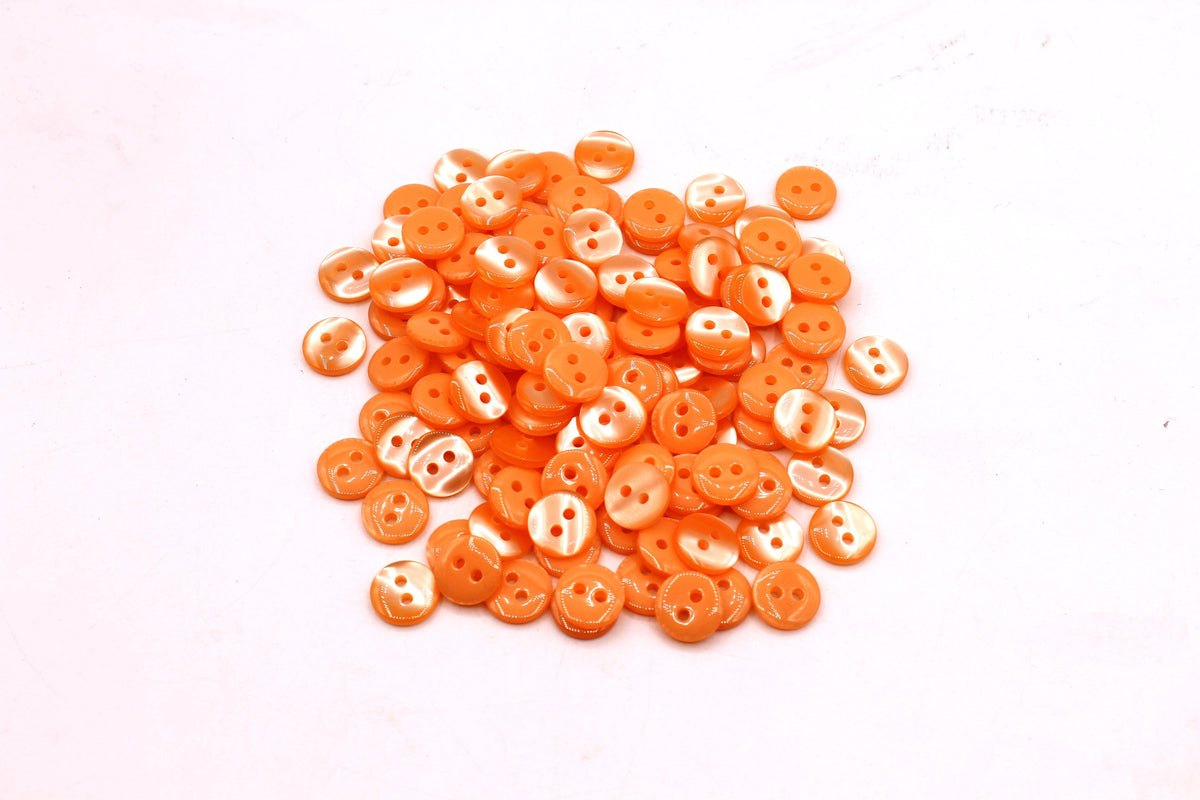 50 pieces 11mm - 2 Holes Polyester Button for Blouses (18") - (KP2 105 18") - ACCESSOIRES LEDUC BV