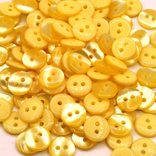 50 pieces 11mm - 2 Holes Polyester Button for Blouses (18") - (KP2 105 18") - ACCESSOIRES LEDUC BV