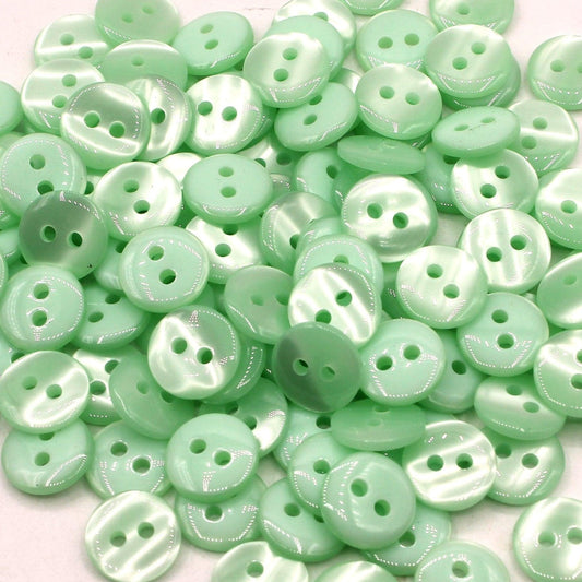 50 pieces 13mm - 2 Holes Polyester Button for Blouses (20") - (KP2 105 20") - ACCESSOIRES LEDUC BV
