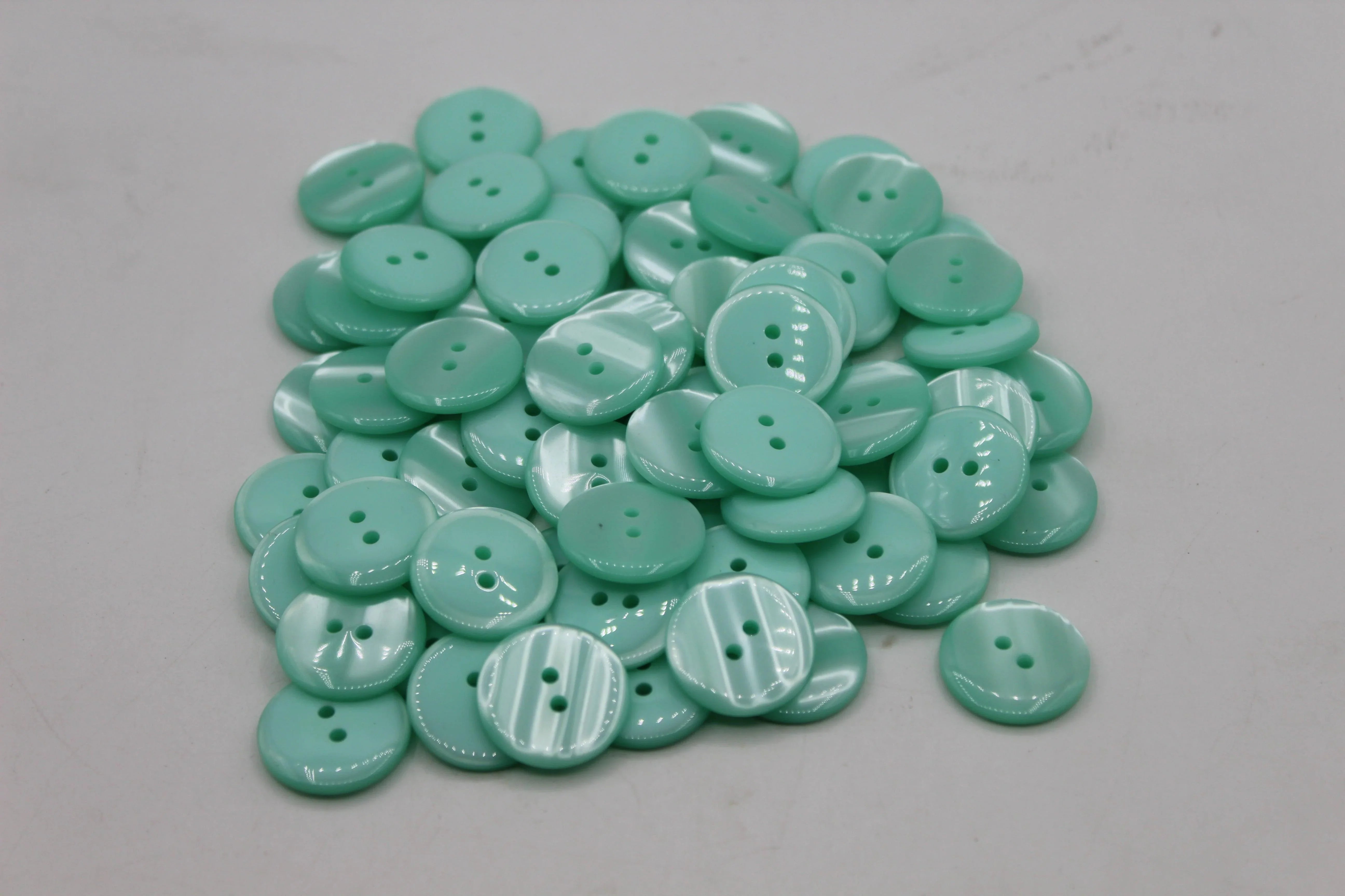 50 pieces 20mm - 2 Holes Polyester Button for Blouses (32") - (KP2 105 32") - ACCESSOIRES LEDUC BV