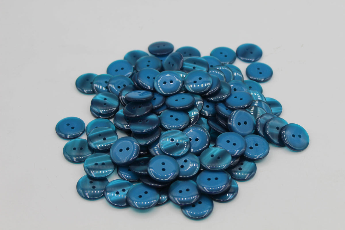 50 pieces 20mm - 2 Holes Polyester Button for Blouses (32") - (KP2 105 32")