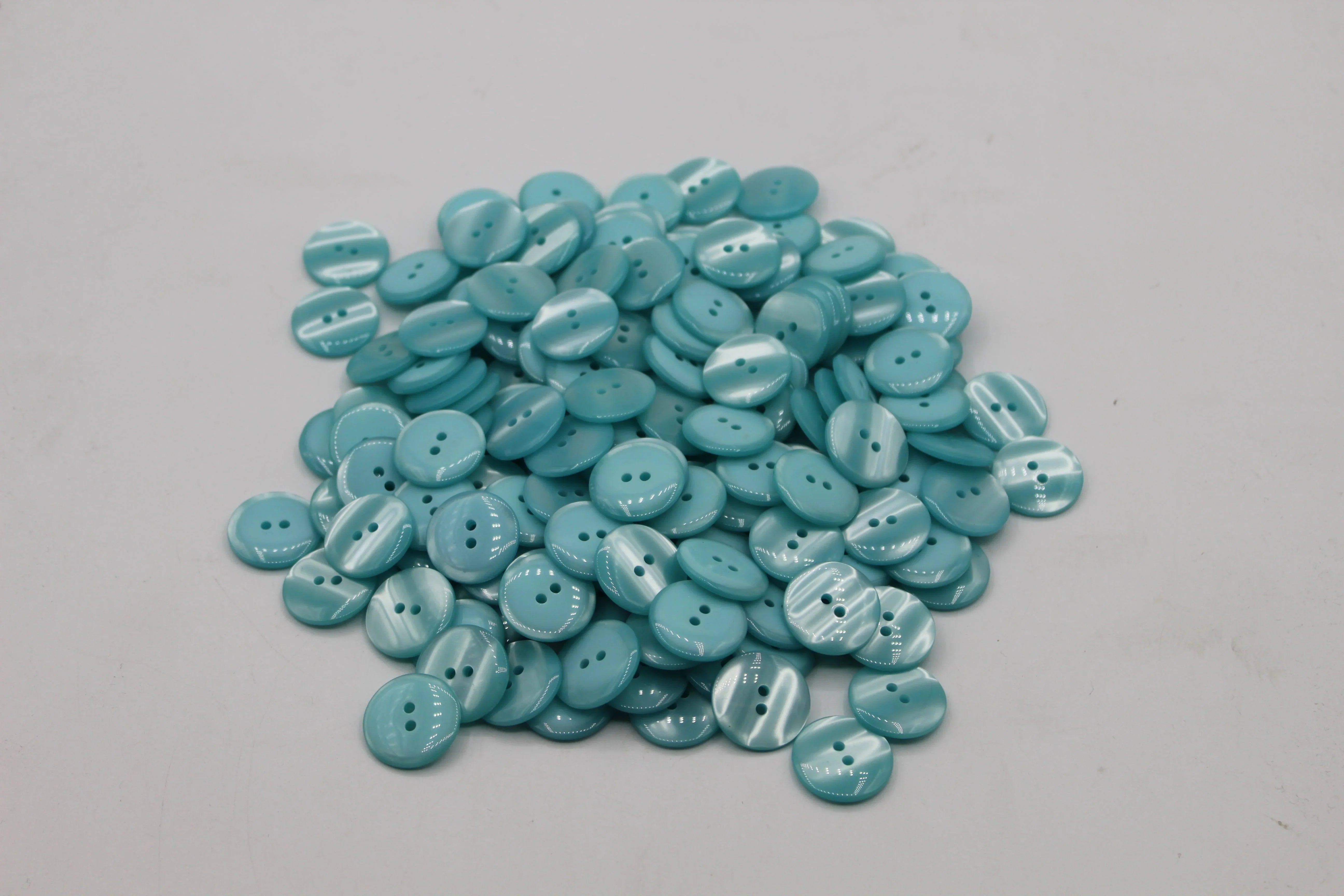 50 pieces 20mm - 2 Holes Polyester Button for Blouses (32") - (KP2 105 32") - ACCESSOIRES LEDUC BV