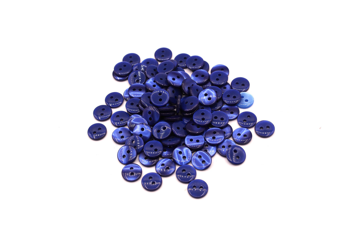 50 pieces 13mm - 2 Holes Polyester Button for Blouses (20") - (KP2 105 20") - ACCESSOIRES LEDUC BV