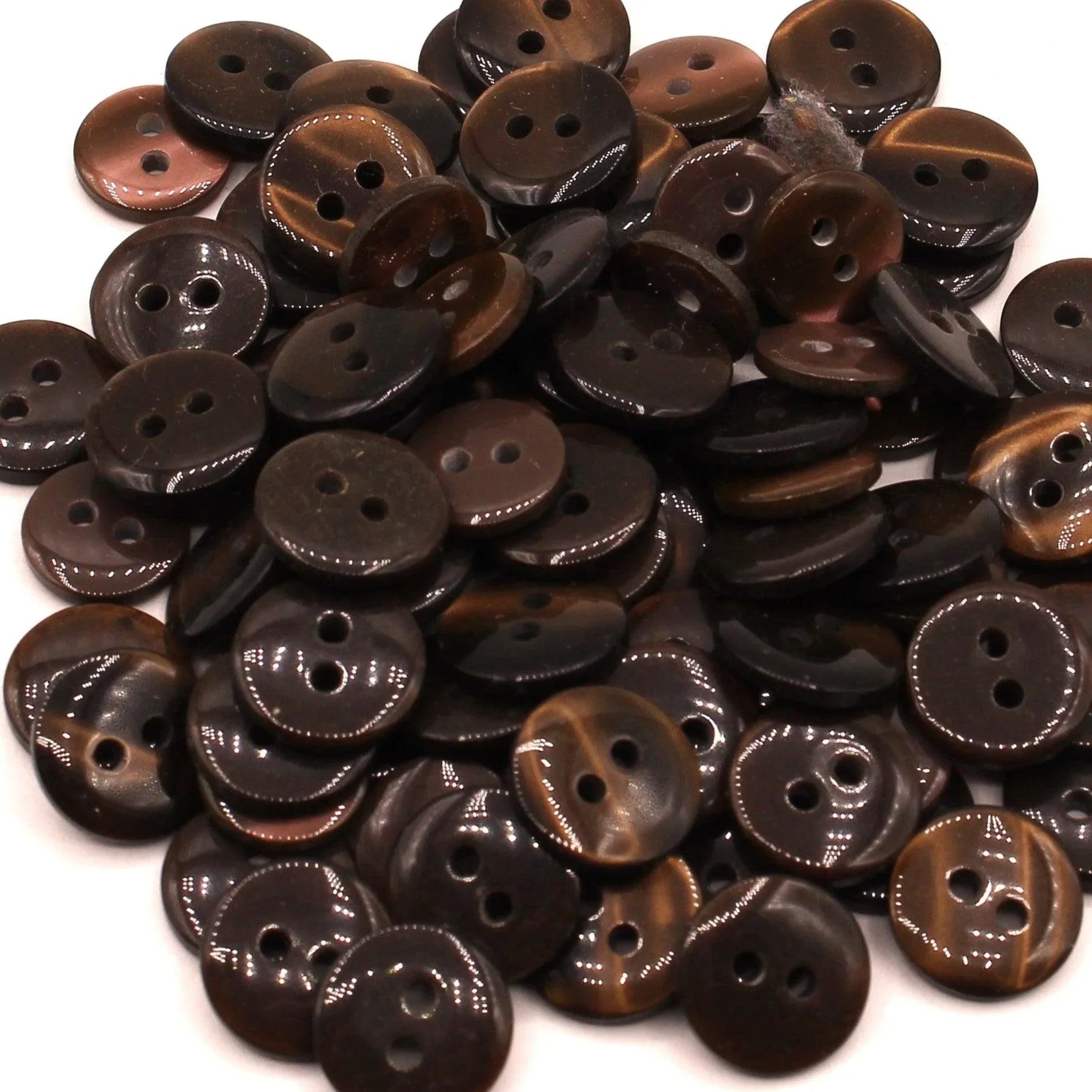 50 pieces 20mm - 2 Holes Polyester Button for Blouses (32") - (KP2 105 32") - ACCESSOIRES LEDUC BV