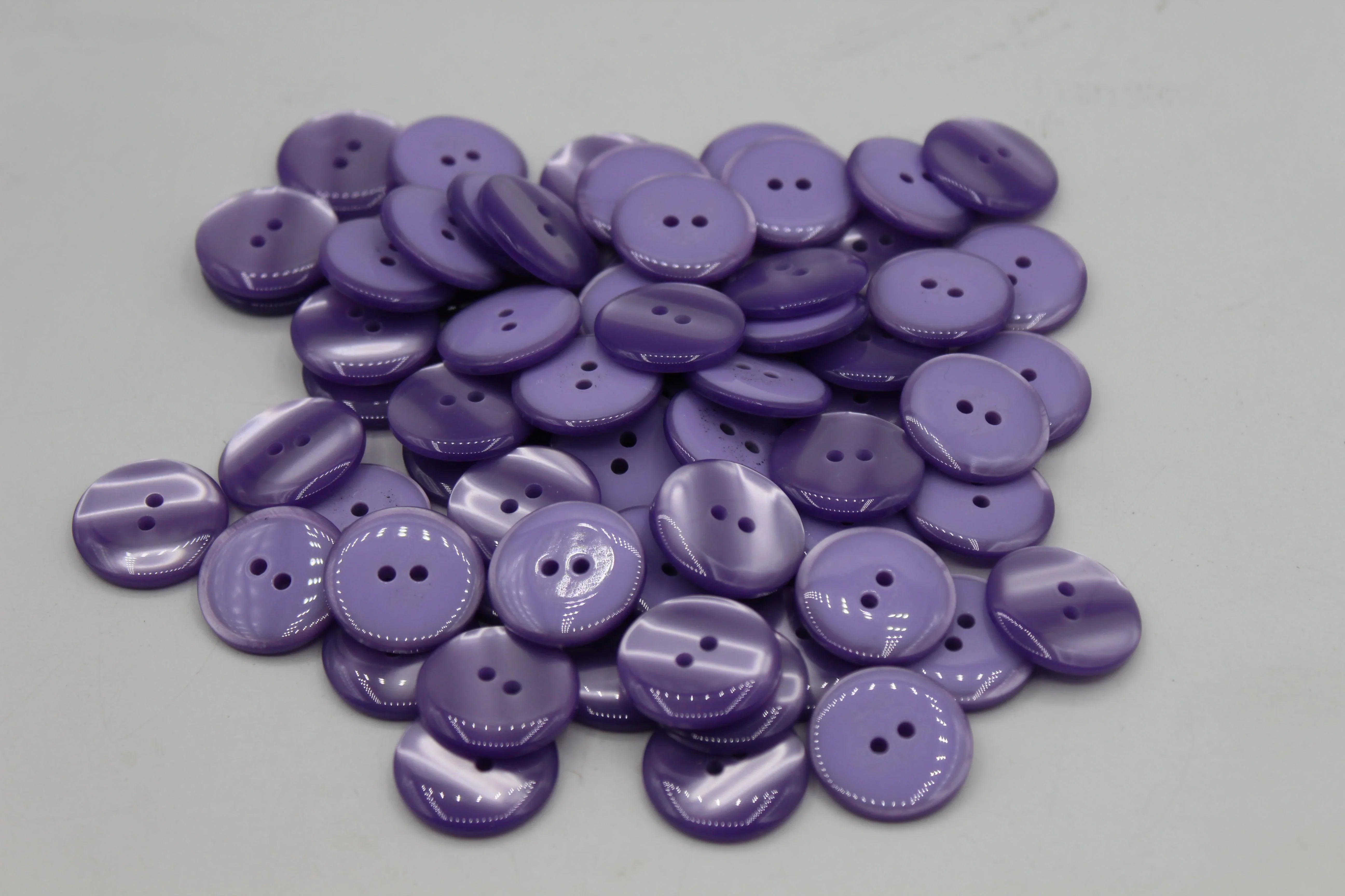 50 pieces 20mm - 2 Holes Polyester Button for Blouses (32") - (KP2 105 32") - ACCESSOIRES LEDUC BV