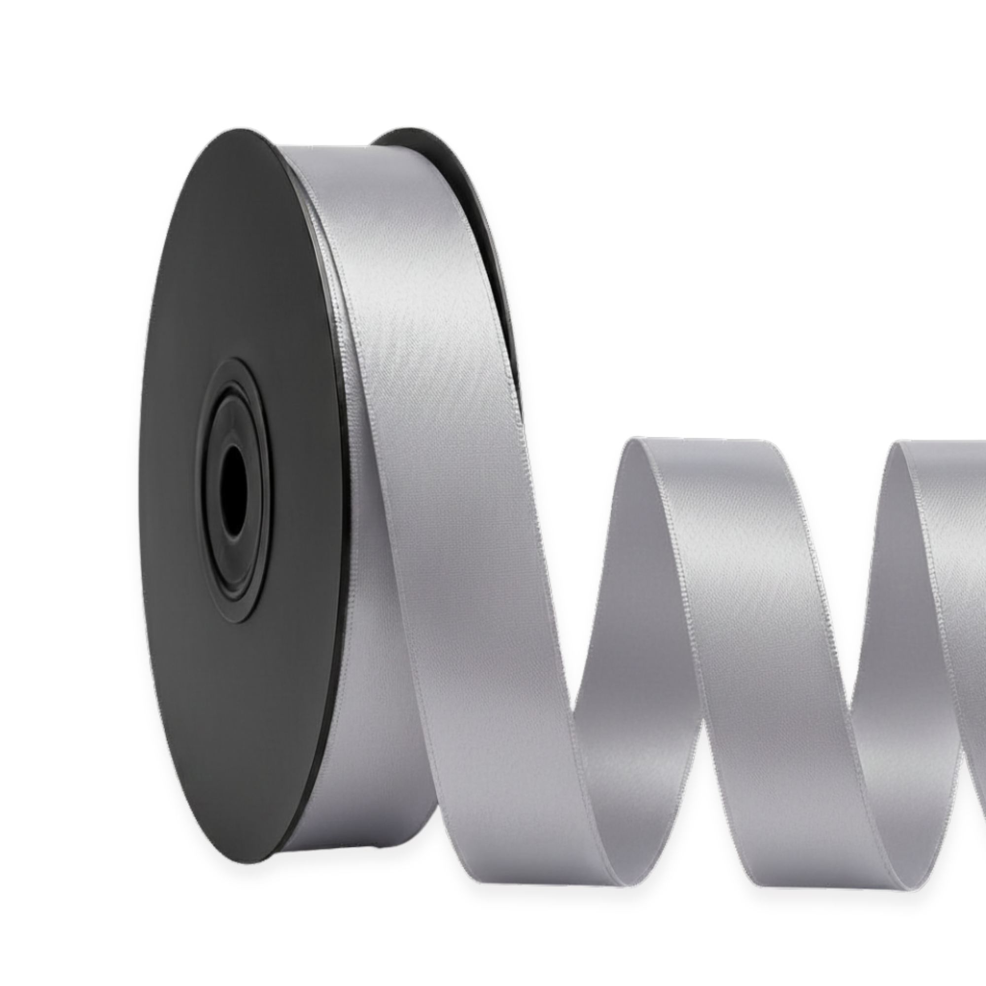 Deluxe Double-Sided Satin Ribbon Roll 25 m | Widths 3–63 mm