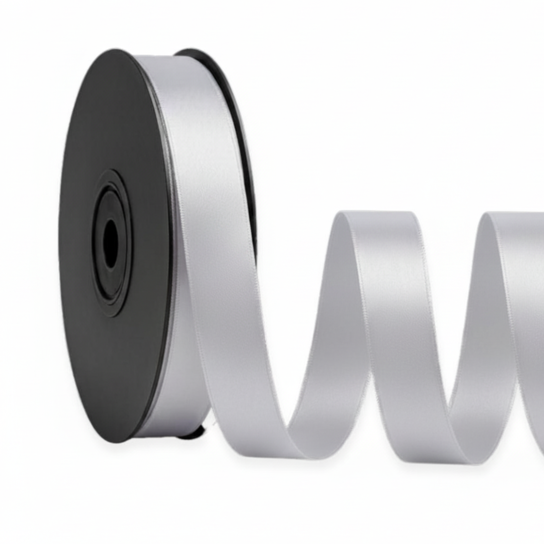 Deluxe dubbelzijdige satijnen lintrol 25 m | breedtes 3–63 mm