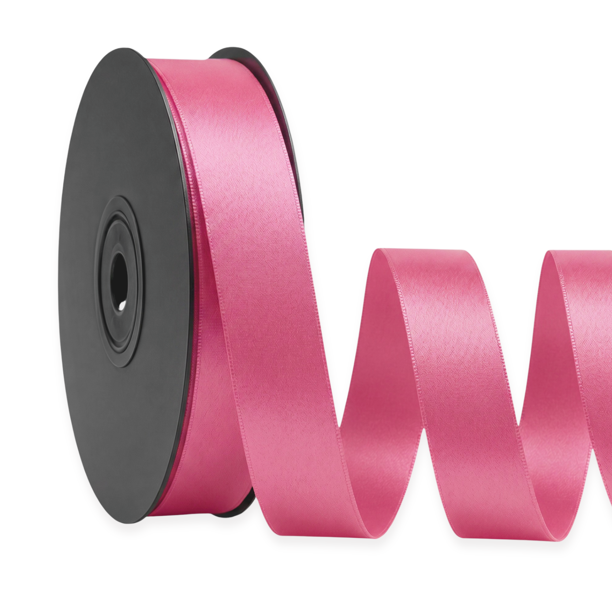 Deluxe Double-Sided Satin Ribbon Roll 25 m | Widths 3–63 mm