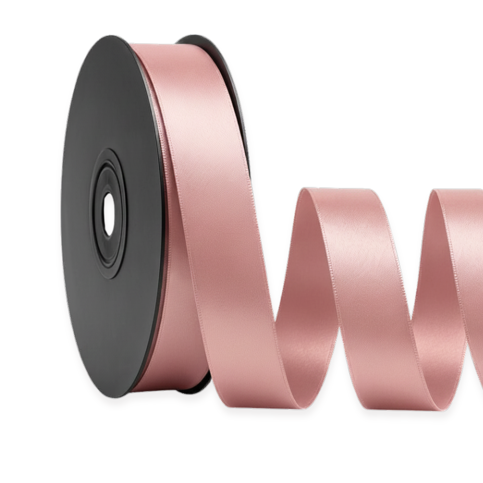Deluxe Double-Sided Satin Ribbon Roll 25 m | Widths 3–63 mm
