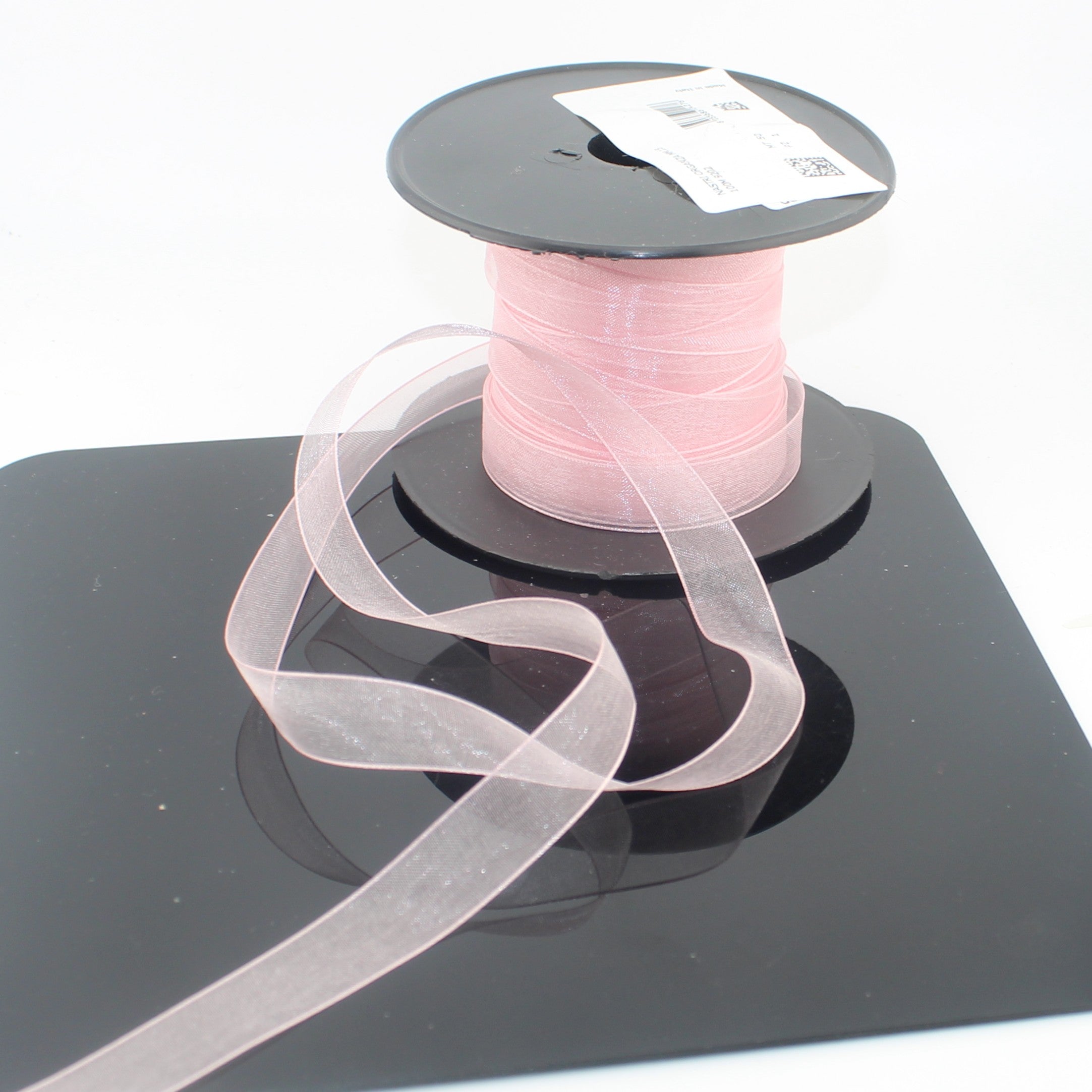 10 meters Organza Ribbon Made in Italy available in different sizes and colours 100% Polyamide