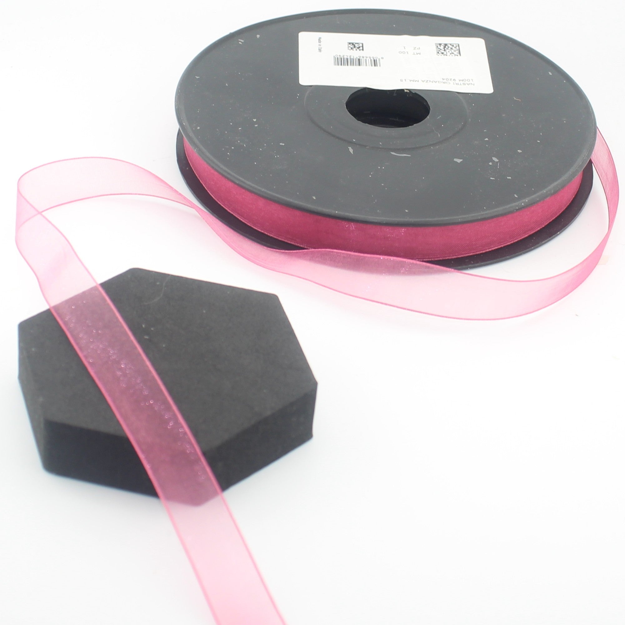 10 meters Organza Ribbon Made in Italy available in different sizes and colours 100% Polyamide