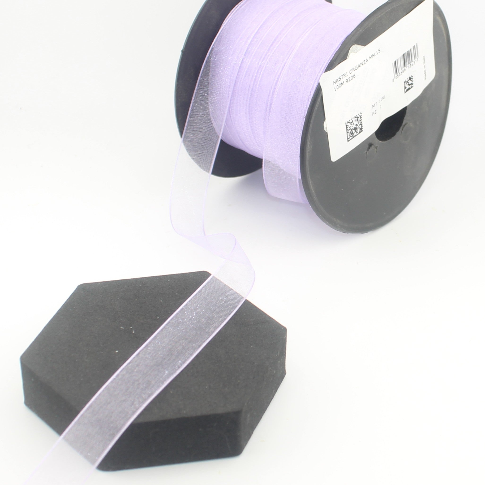 10 meters Organza Ribbon Made in Italy available in different sizes and colours 100% Polyamide