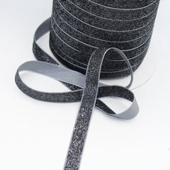 5 Meters 10 / 15 / 25mm Glitter Lurex Velvet Ribbons #VEL1502