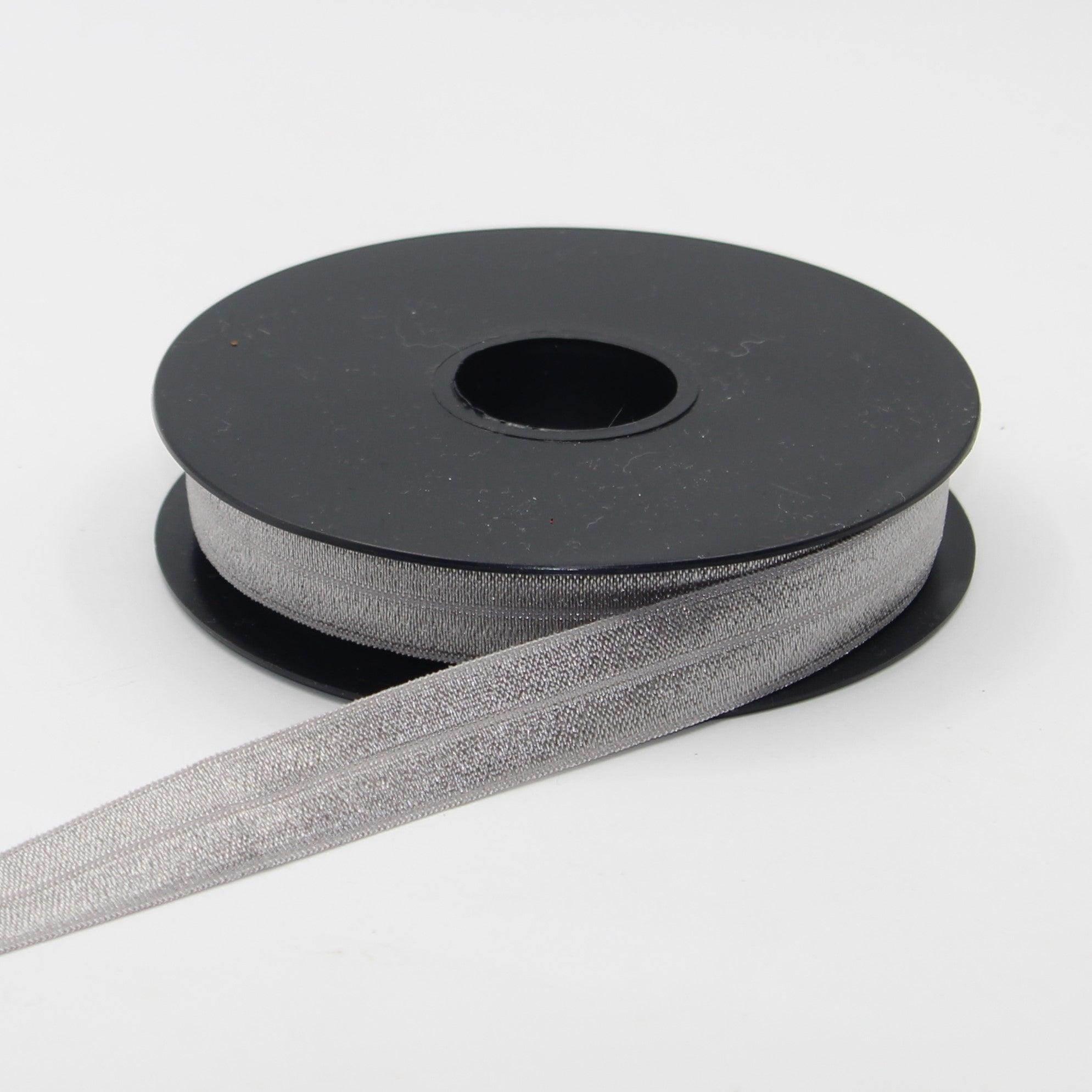 10 meters 17mm Prefolded Elastic Bias Binding Polyester Satin #ELA3610 - ACCESSOIRES LEDUC BV