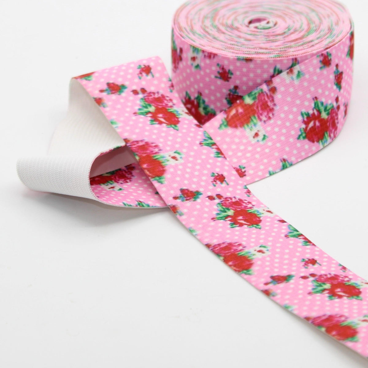 20 meters Printed Elastic 15 25 or 40mm #ELA3520 - ACCESSOIRES LEDUC BV