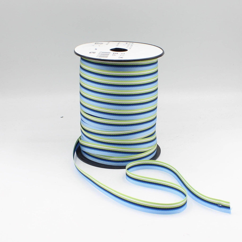 Multicolored Striped Gros Grain Tape 16mm Or 10mm 50 Meters And 75 multicolored-striped-gros-grain-tape-16mm-or-10mm-50-meters-and-75
