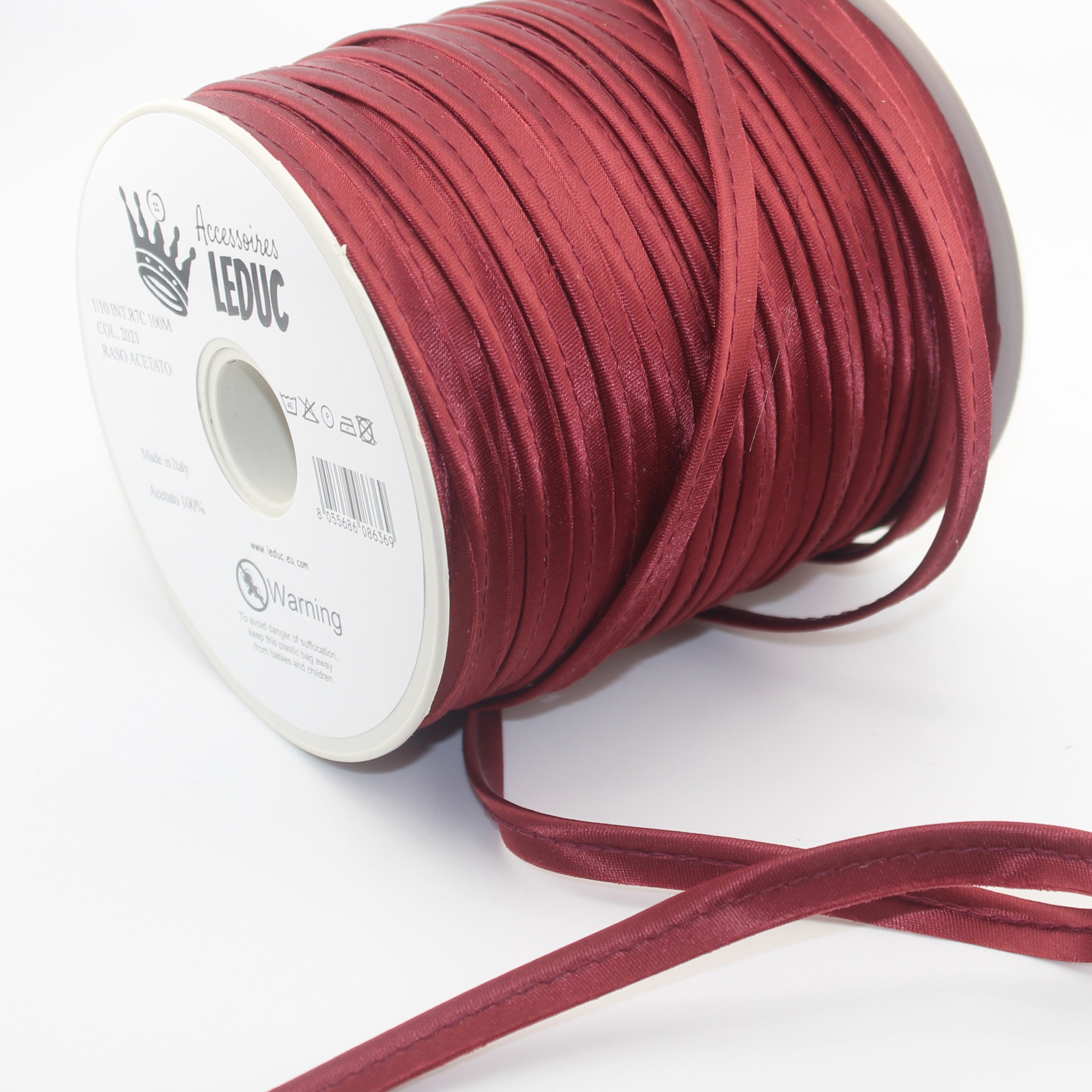 100 Meter roll Satin PIPING / 10mm - 8/2