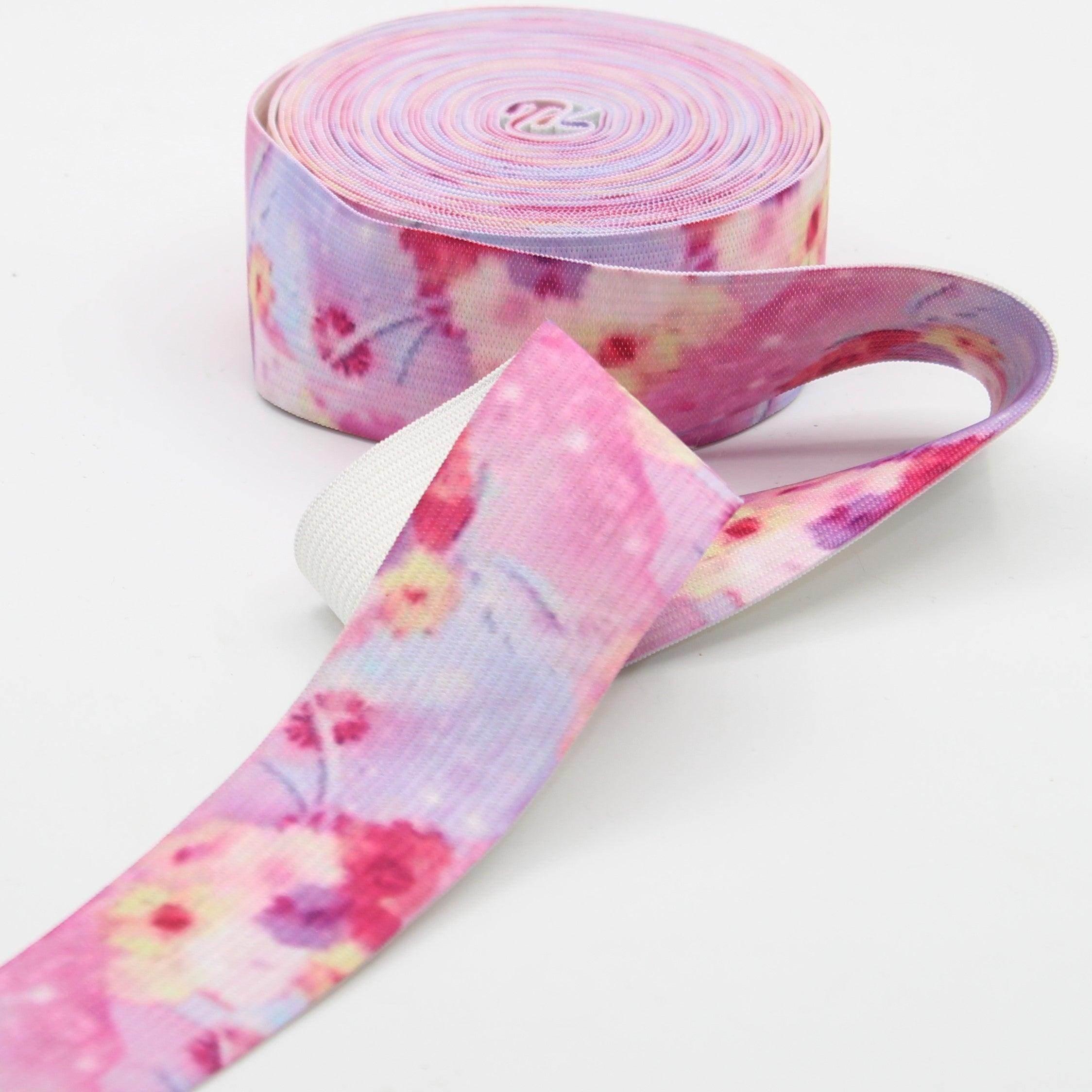 20 meters Printed Elastic 15 25 or 40mm #ELA3520 - ACCESSOIRES LEDUC BV