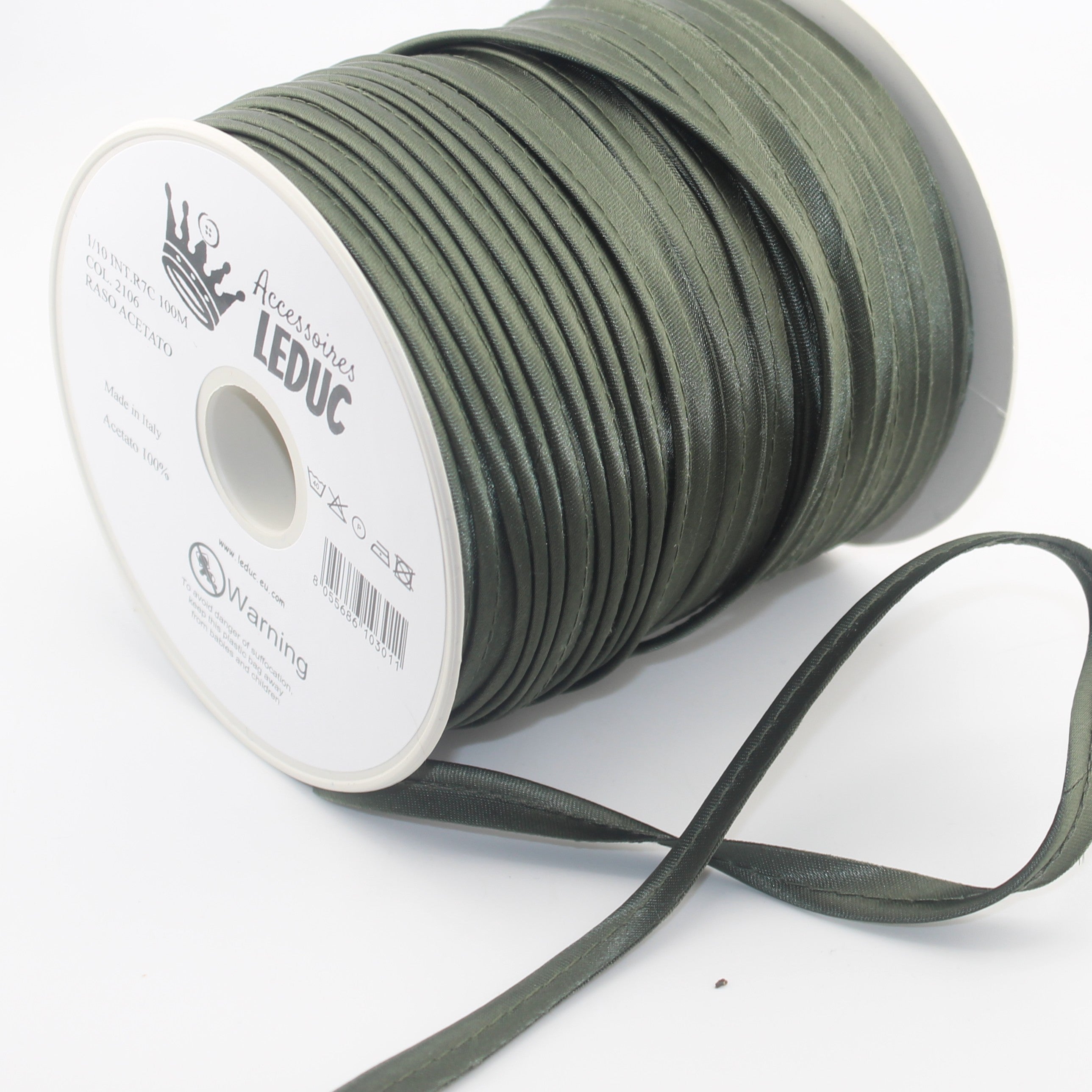 100 Meter roll Satin PIPING / 10mm - 8/2