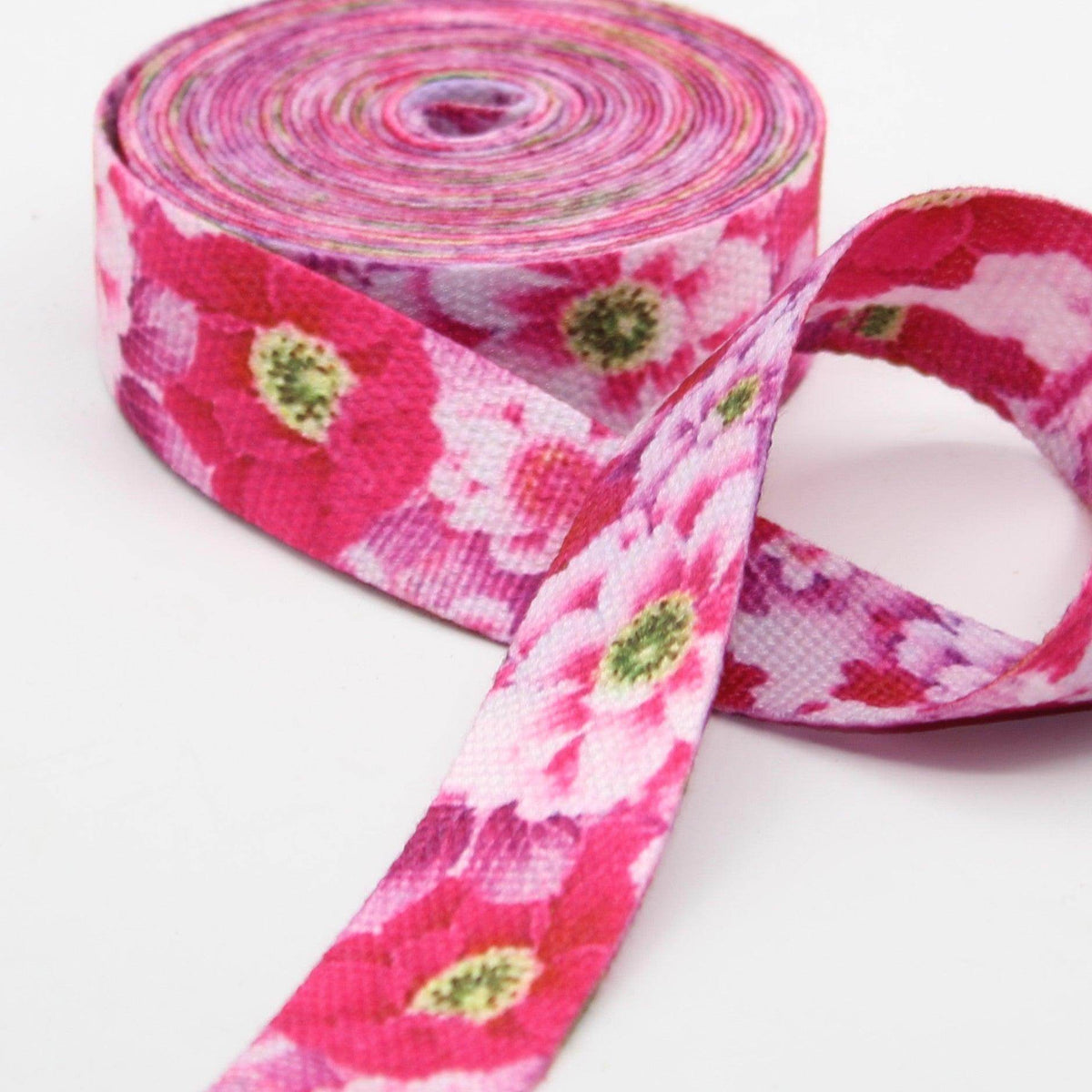 30mm Fancy Printed Cotton Webbing 5mt/10mt #RUB3520 - ACCESSOIRES LEDUC BV