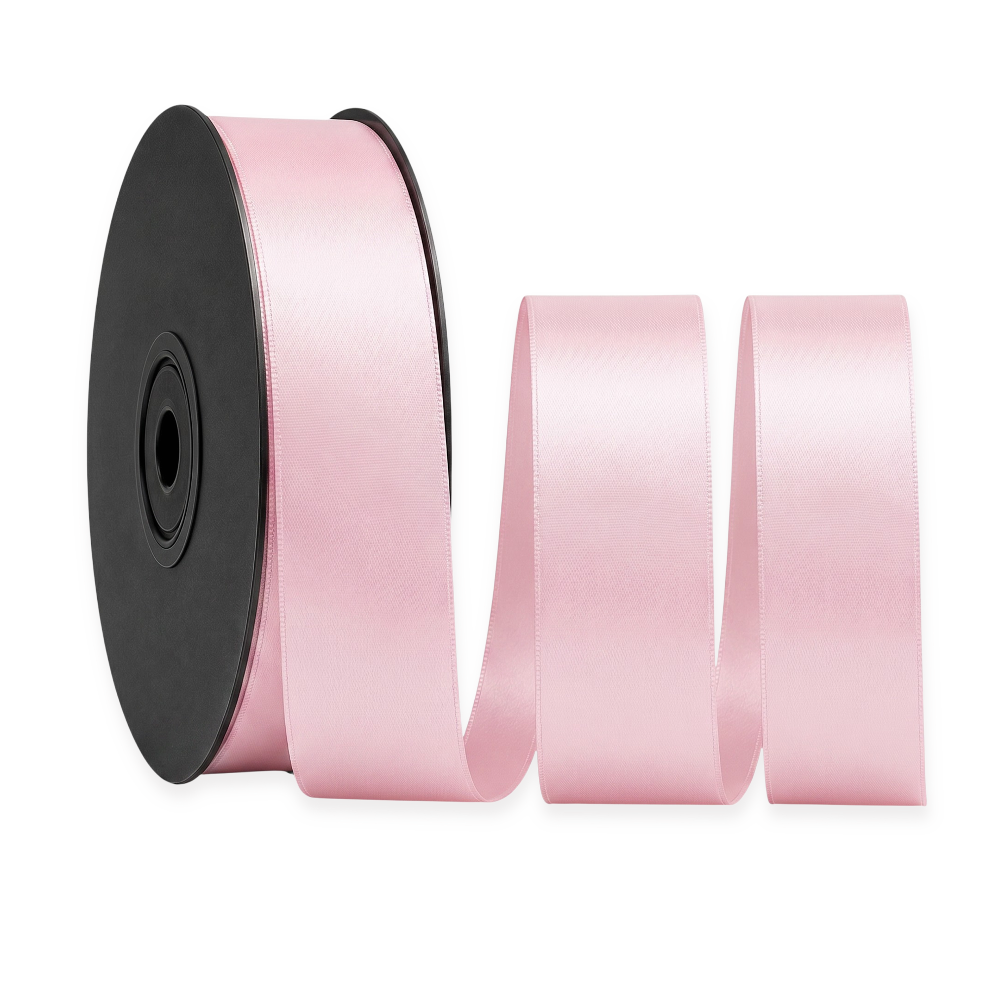 Deluxe Double-Sided Satin Ribbon Roll 25 m | Widths 3–63 mm